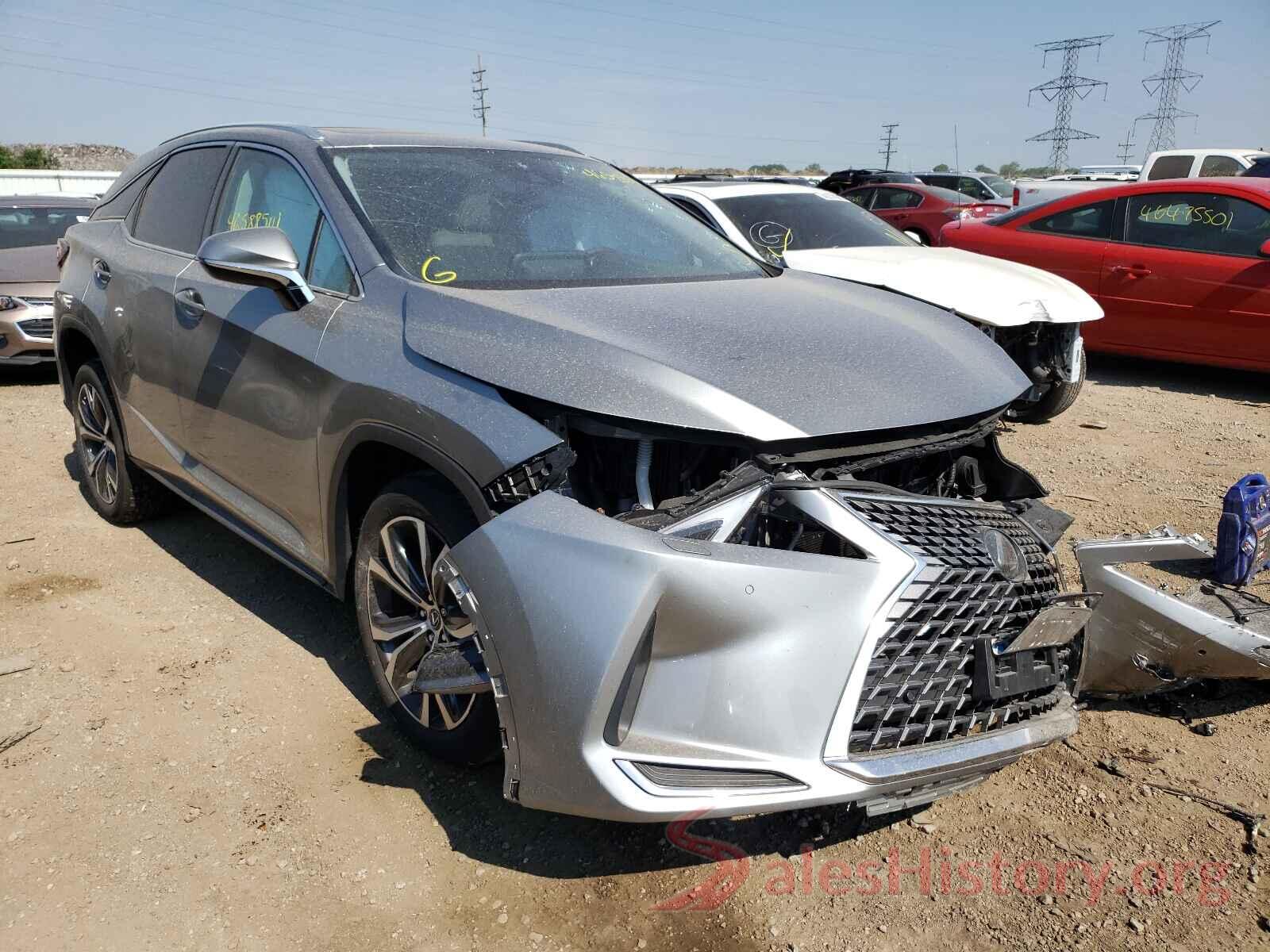 2T2HZMDA2LC229885 2020 LEXUS RX350