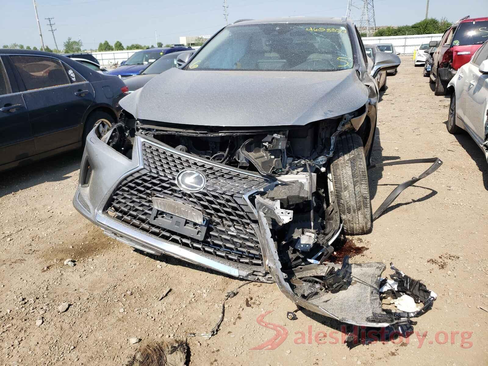 2T2HZMDA2LC229885 2020 LEXUS RX350