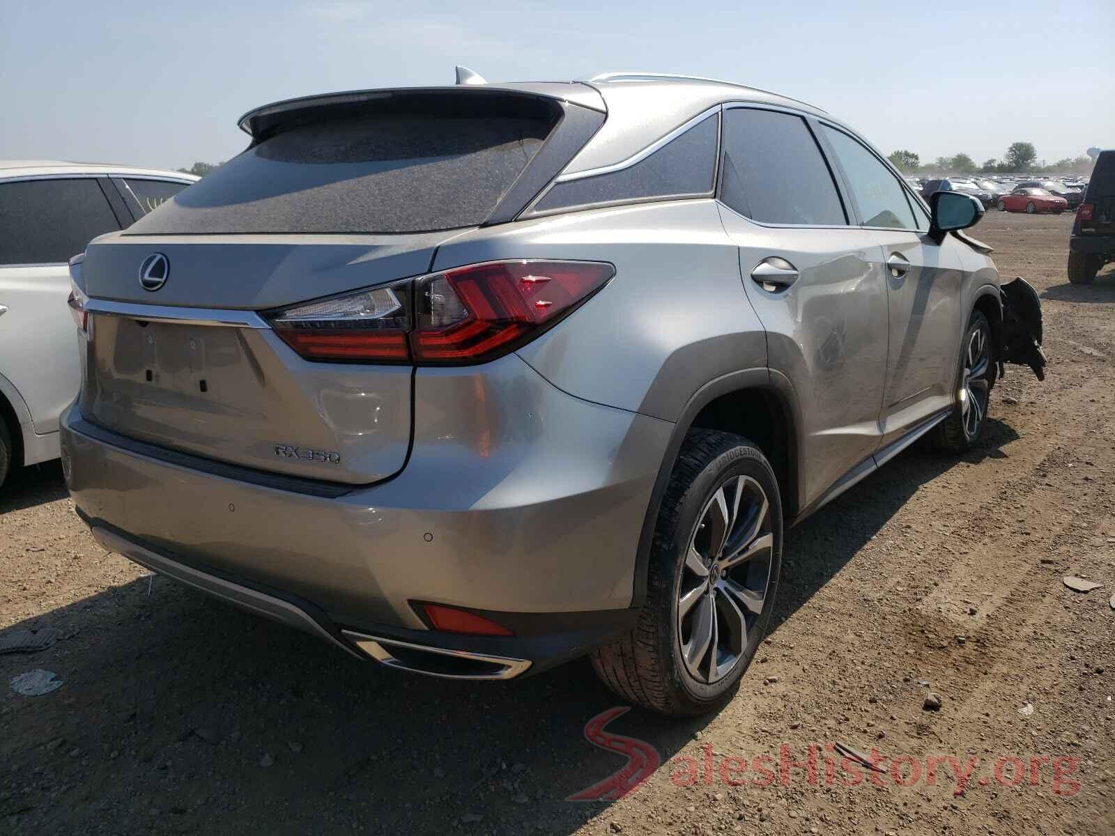 2T2HZMDA2LC229885 2020 LEXUS RX350