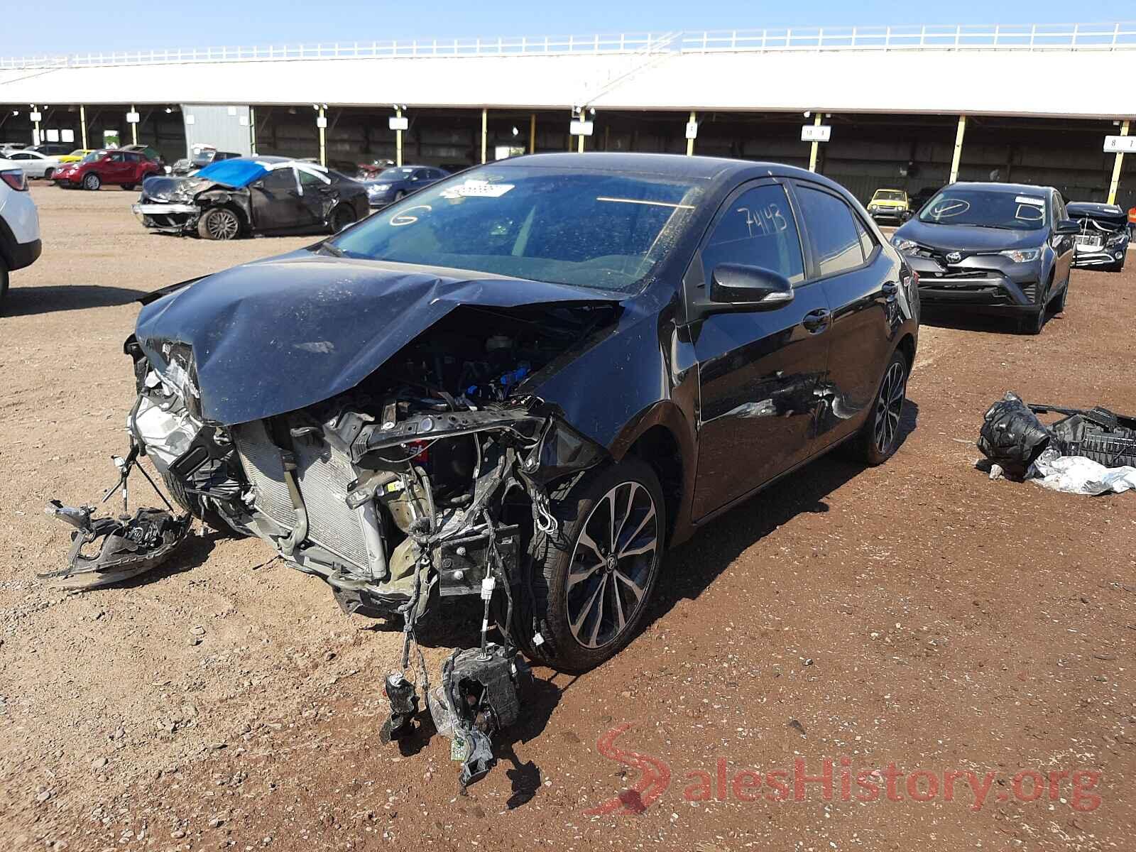 5YFBURHE2KP863392 2019 TOYOTA COROLLA