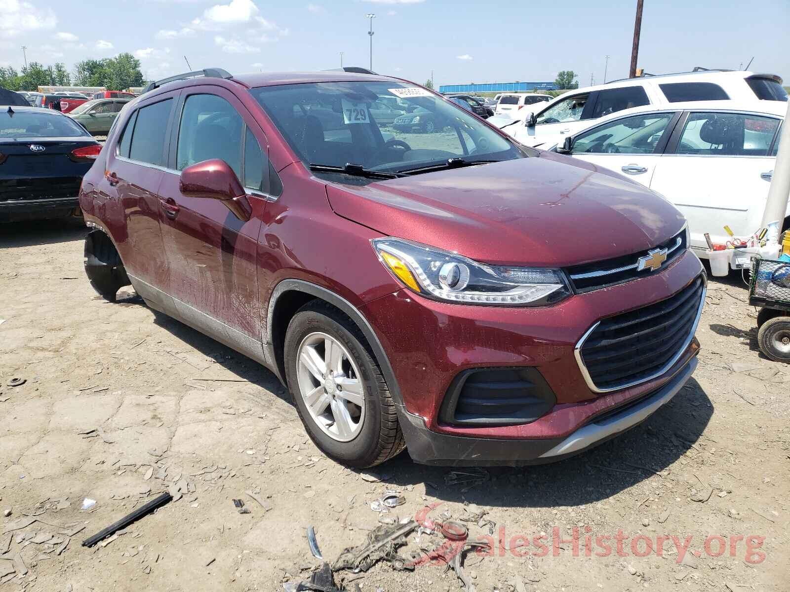 3GNCJLSB2HL176502 2017 CHEVROLET TRAX