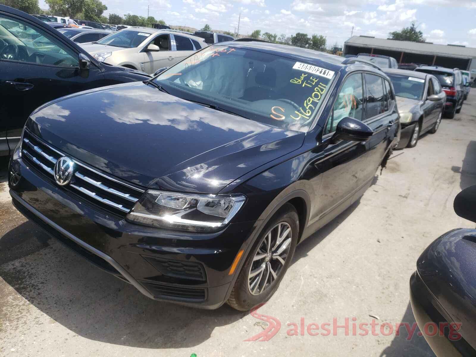 3VV1B7AX2MM039163 2021 VOLKSWAGEN TIGUAN