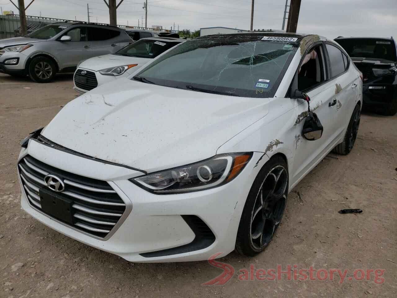 5NPD84LF6HH046514 2017 HYUNDAI ELANTRA