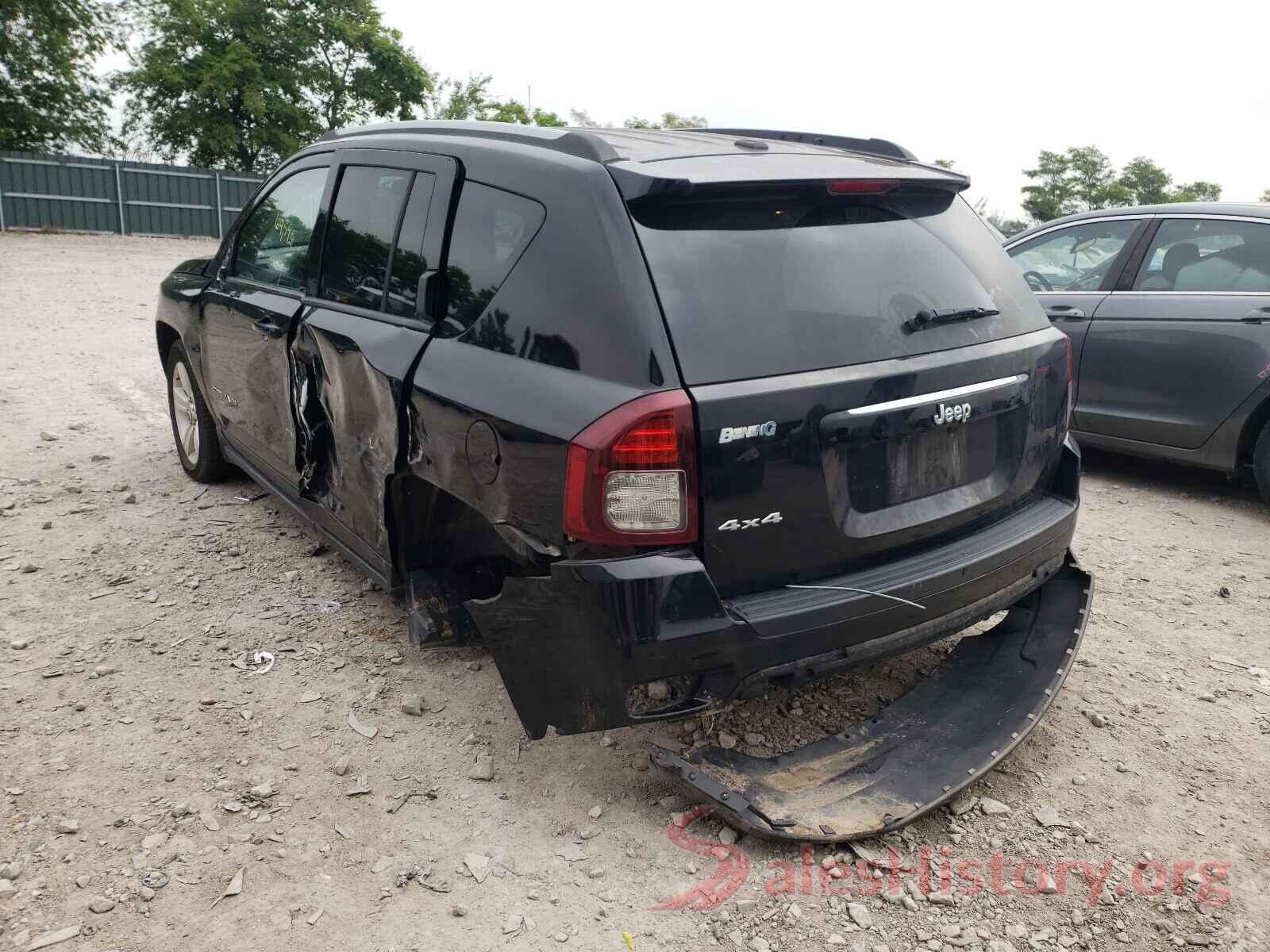 1C4NJDBB4HD154613 2017 JEEP COMPASS