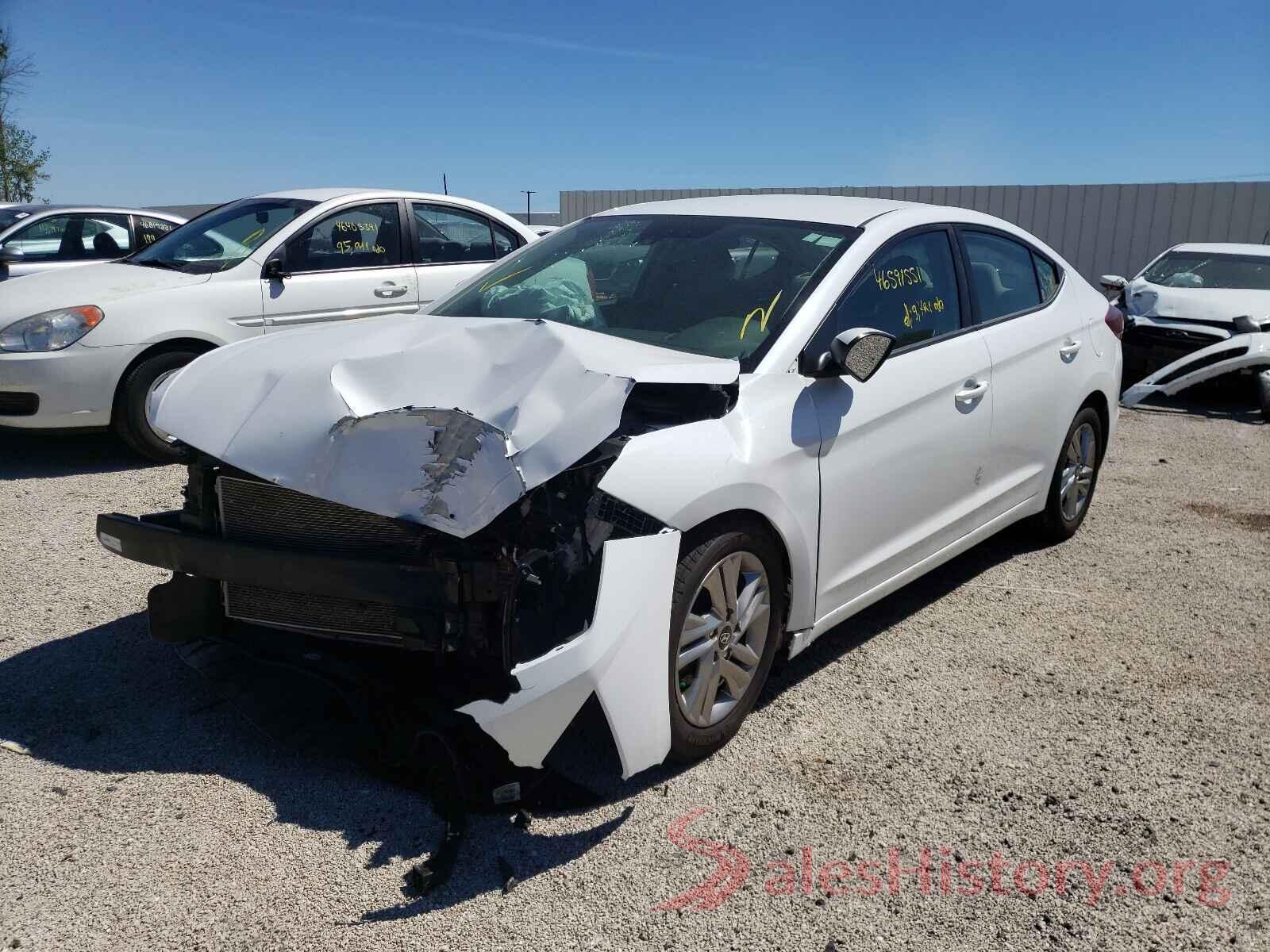 5NPD84LF0KH401555 2019 HYUNDAI ELANTRA