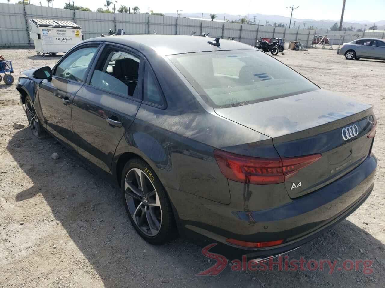 WAUGMAF46KN014314 2019 AUDI A4