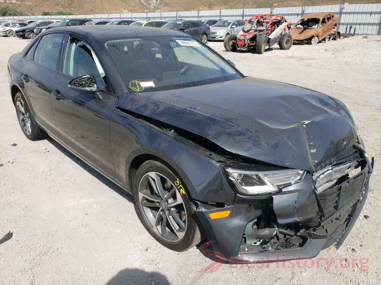 WAUGMAF46KN014314 2019 AUDI A4