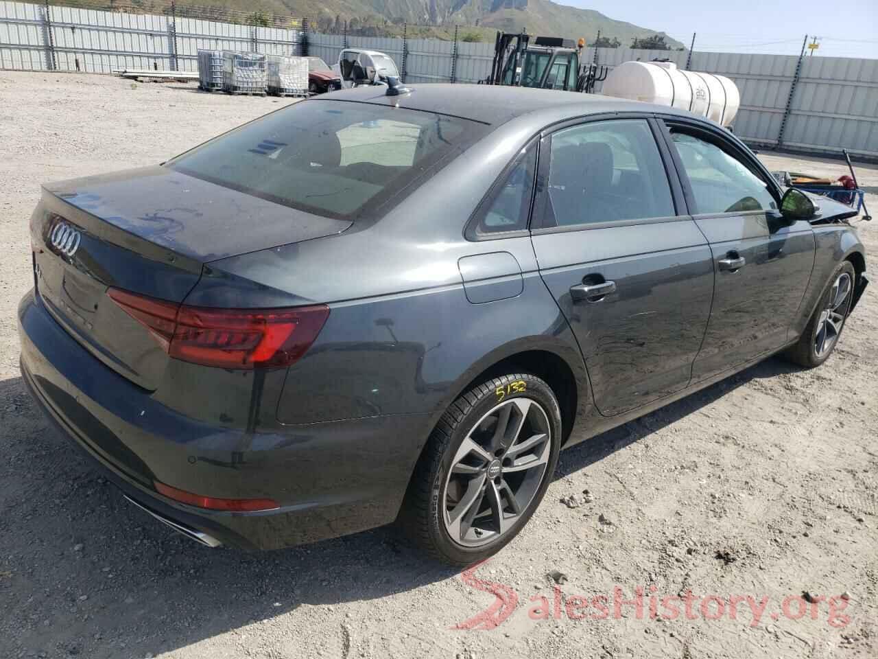 WAUGMAF46KN014314 2019 AUDI A4