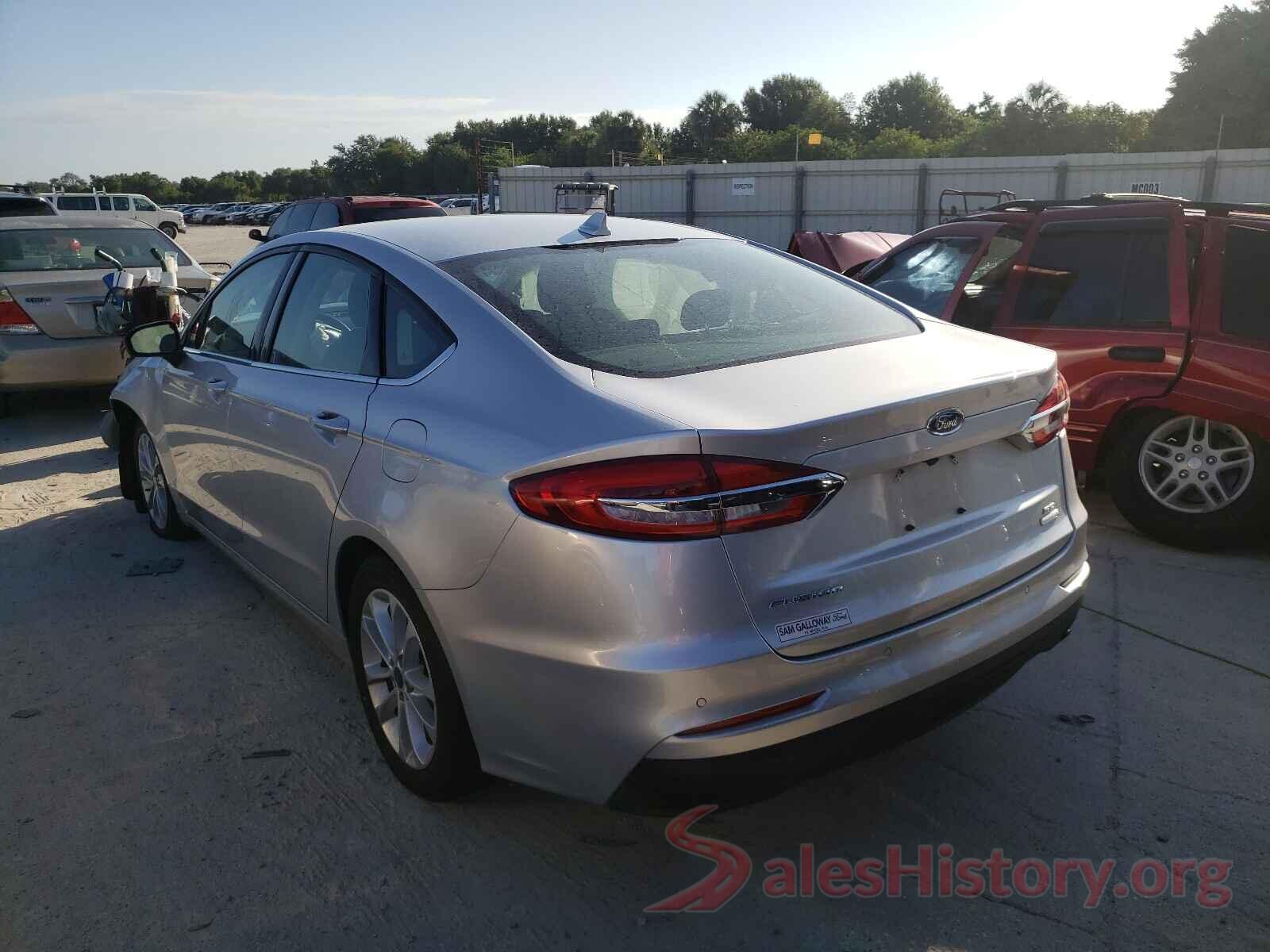 3FA6P0HD6KR162334 2019 FORD FUSION