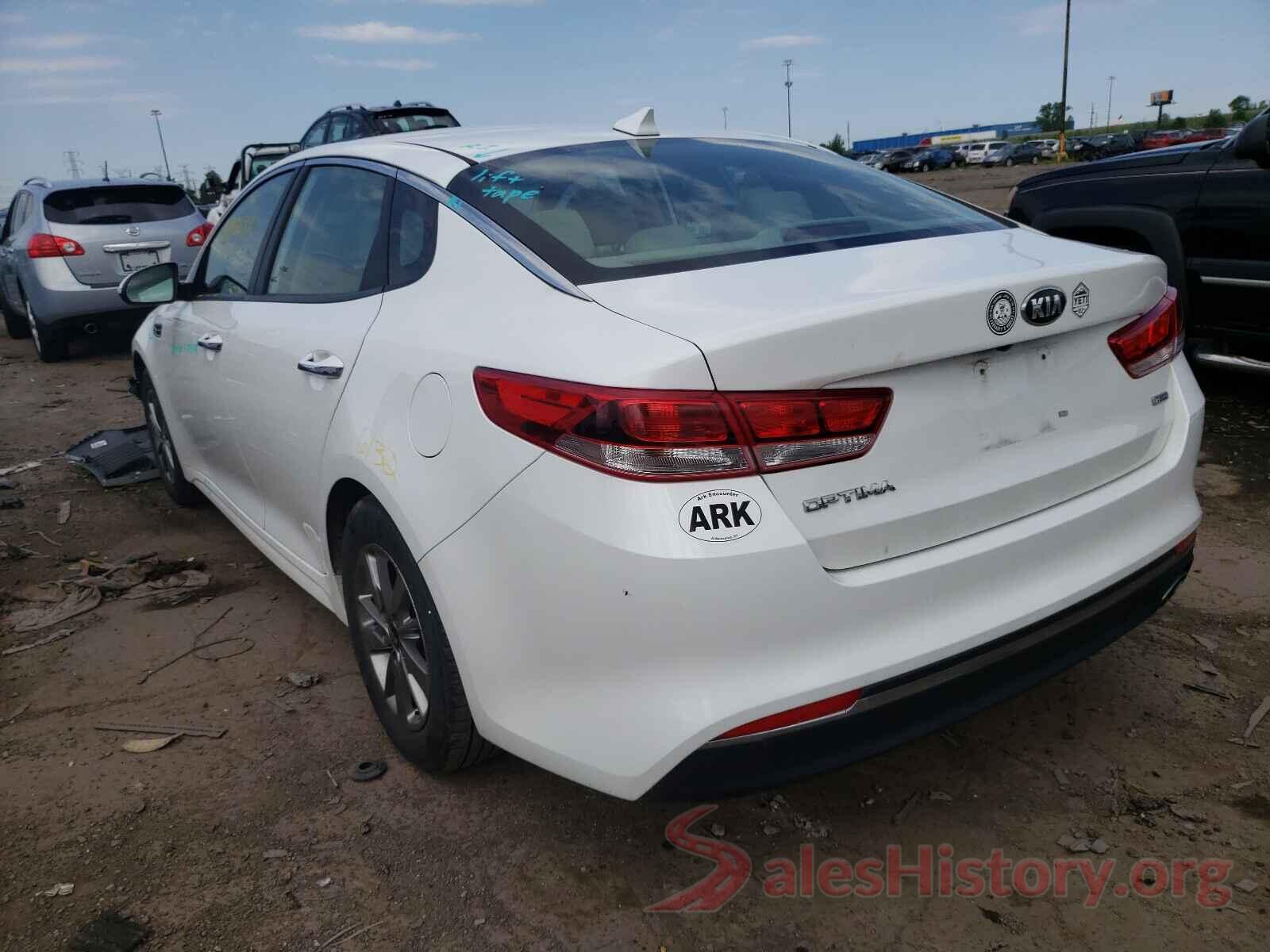 5XXGT4L19GG019270 2016 KIA OPTIMA