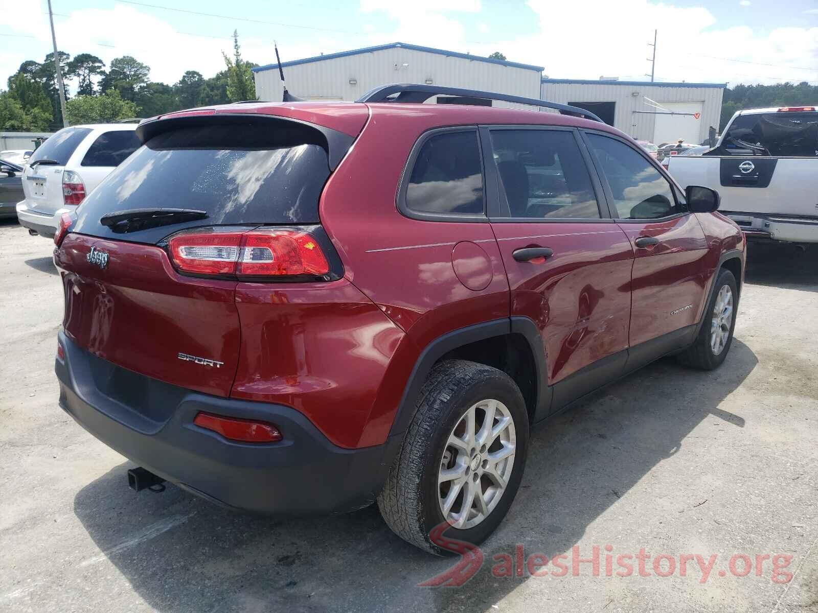 1C4PJLAB5GW233392 2016 JEEP CHEROKEE