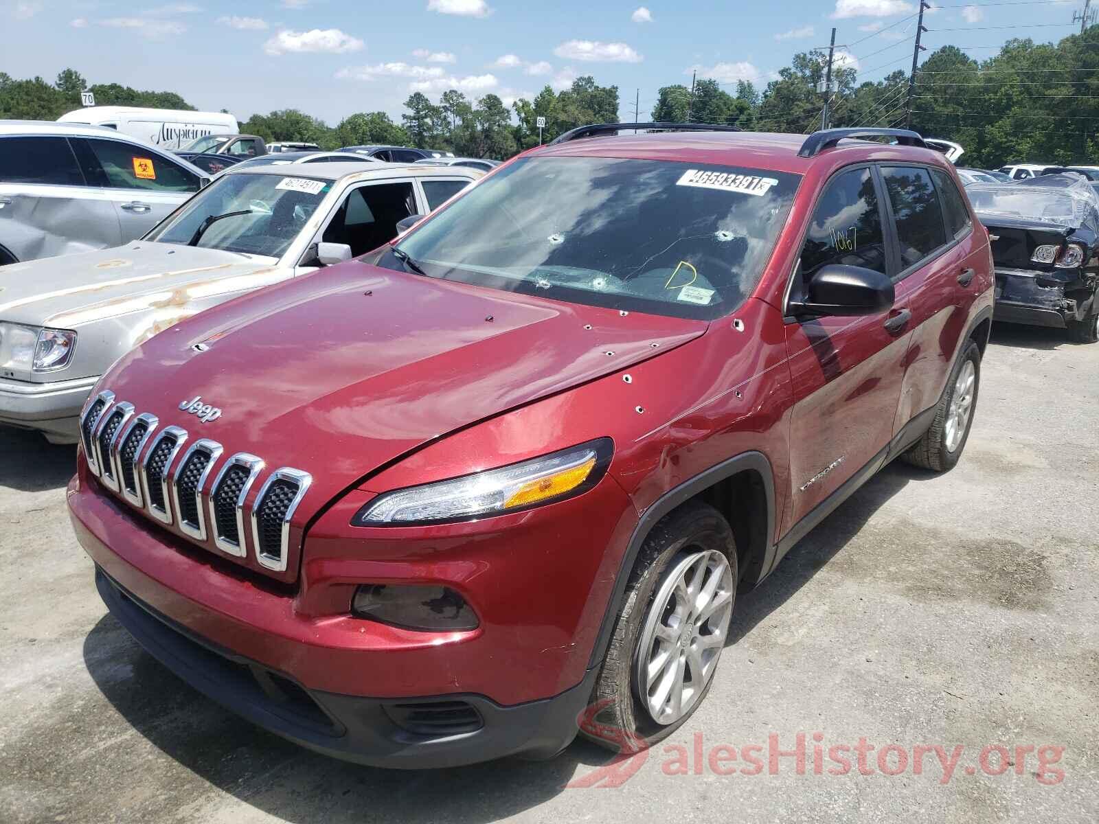 1C4PJLAB5GW233392 2016 JEEP CHEROKEE