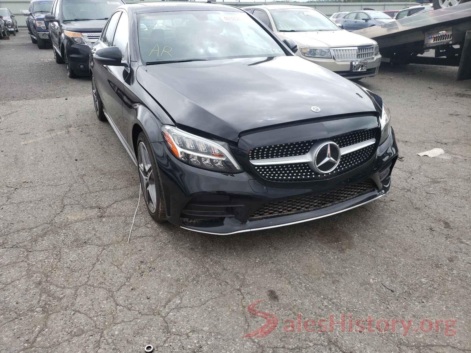 55SWF8EB0KU306569 2019 MERCEDES-BENZ C-CLASS