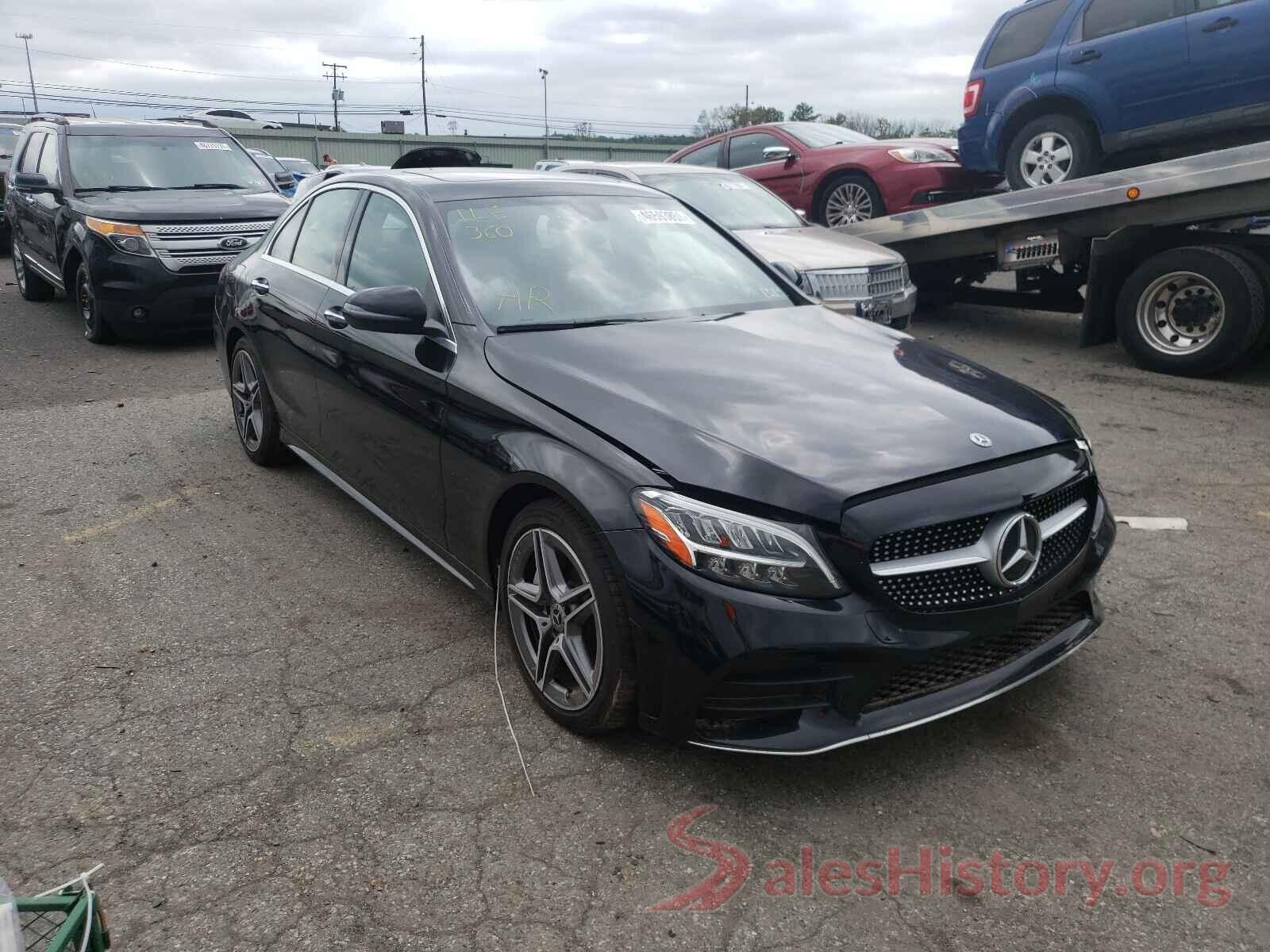 55SWF8EB0KU306569 2019 MERCEDES-BENZ C-CLASS