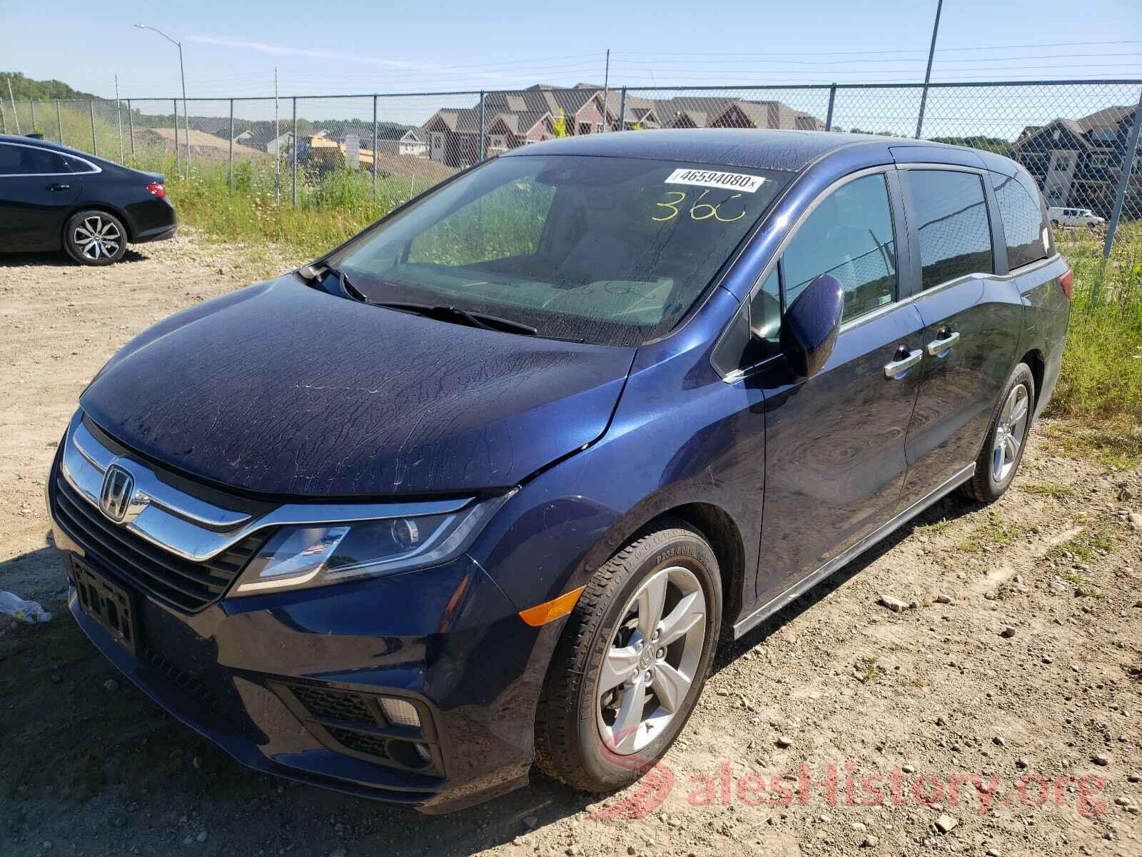 5FNRL6H77KB036159 2019 HONDA ODYSSEY