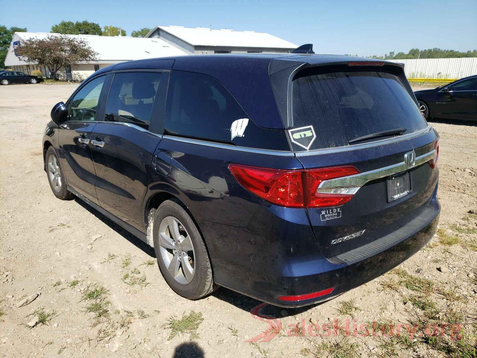 5FNRL6H77KB036159 2019 HONDA ODYSSEY