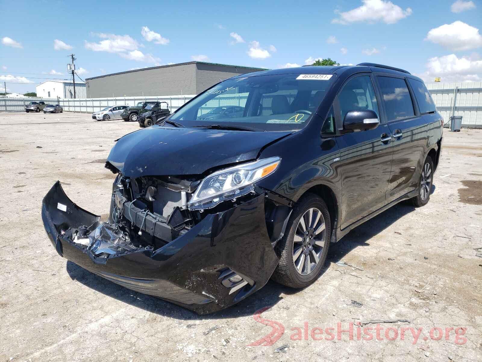 5TDDZ3DC8LS228732 2020 TOYOTA SIENNA