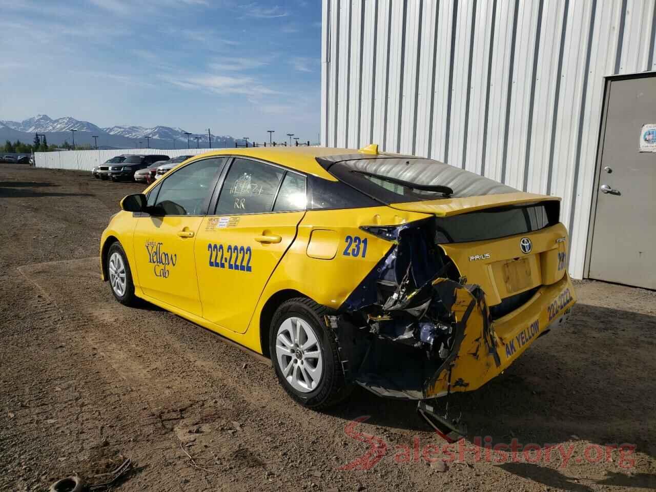 JTDKBRFU8G3529898 2016 TOYOTA PRIUS