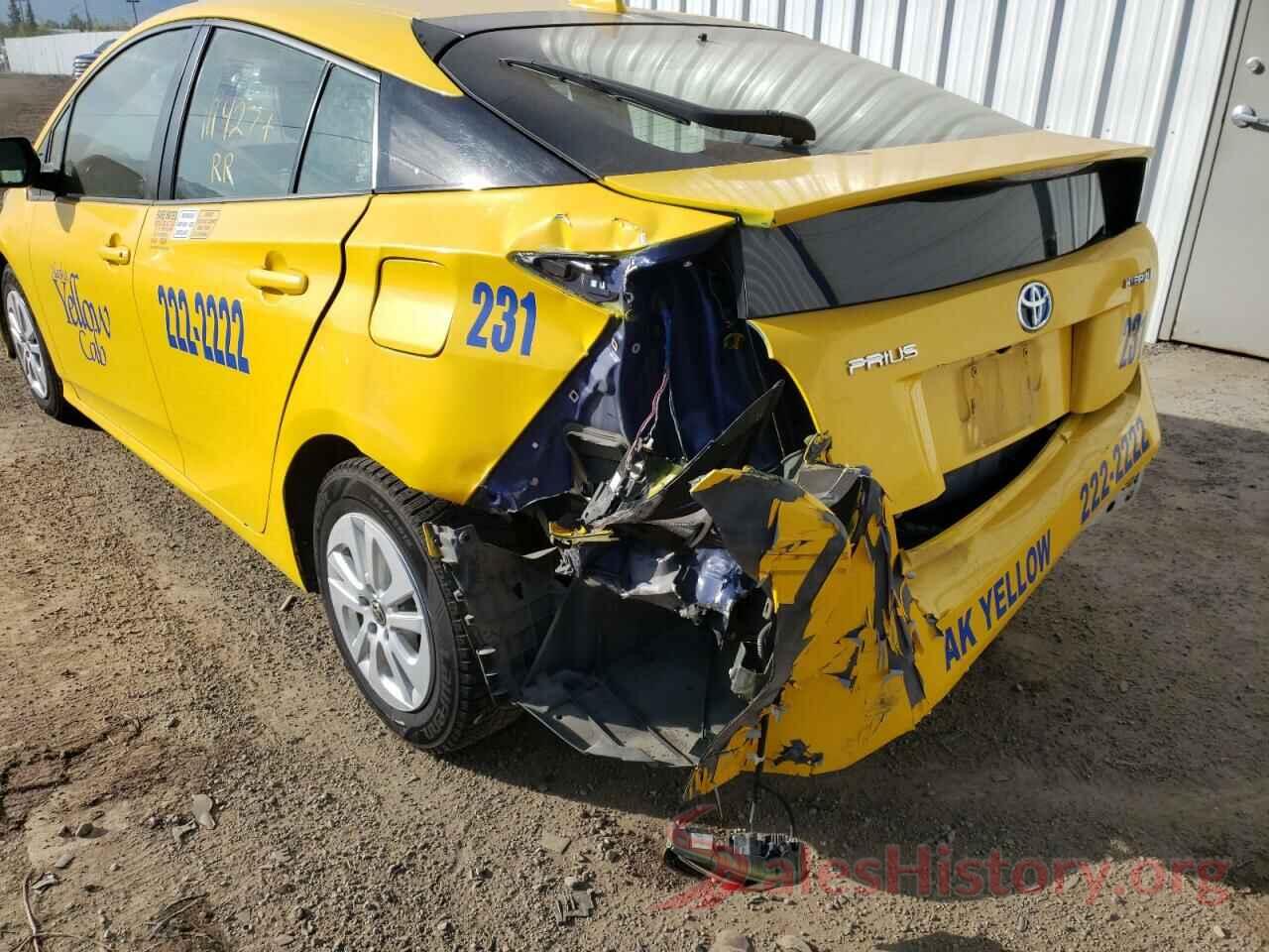 JTDKBRFU8G3529898 2016 TOYOTA PRIUS