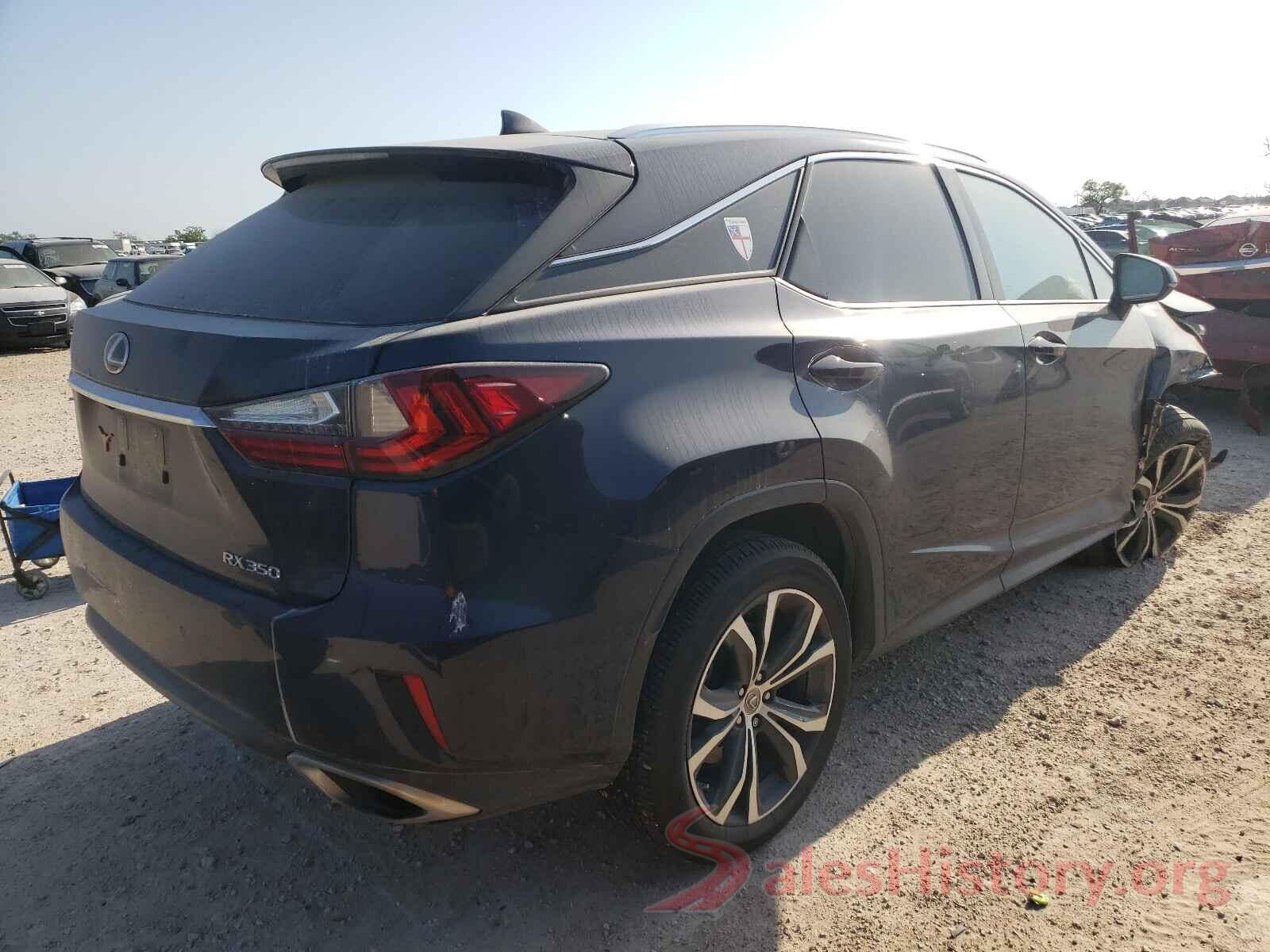 2T2ZZMCA8GC003944 2016 LEXUS RX350