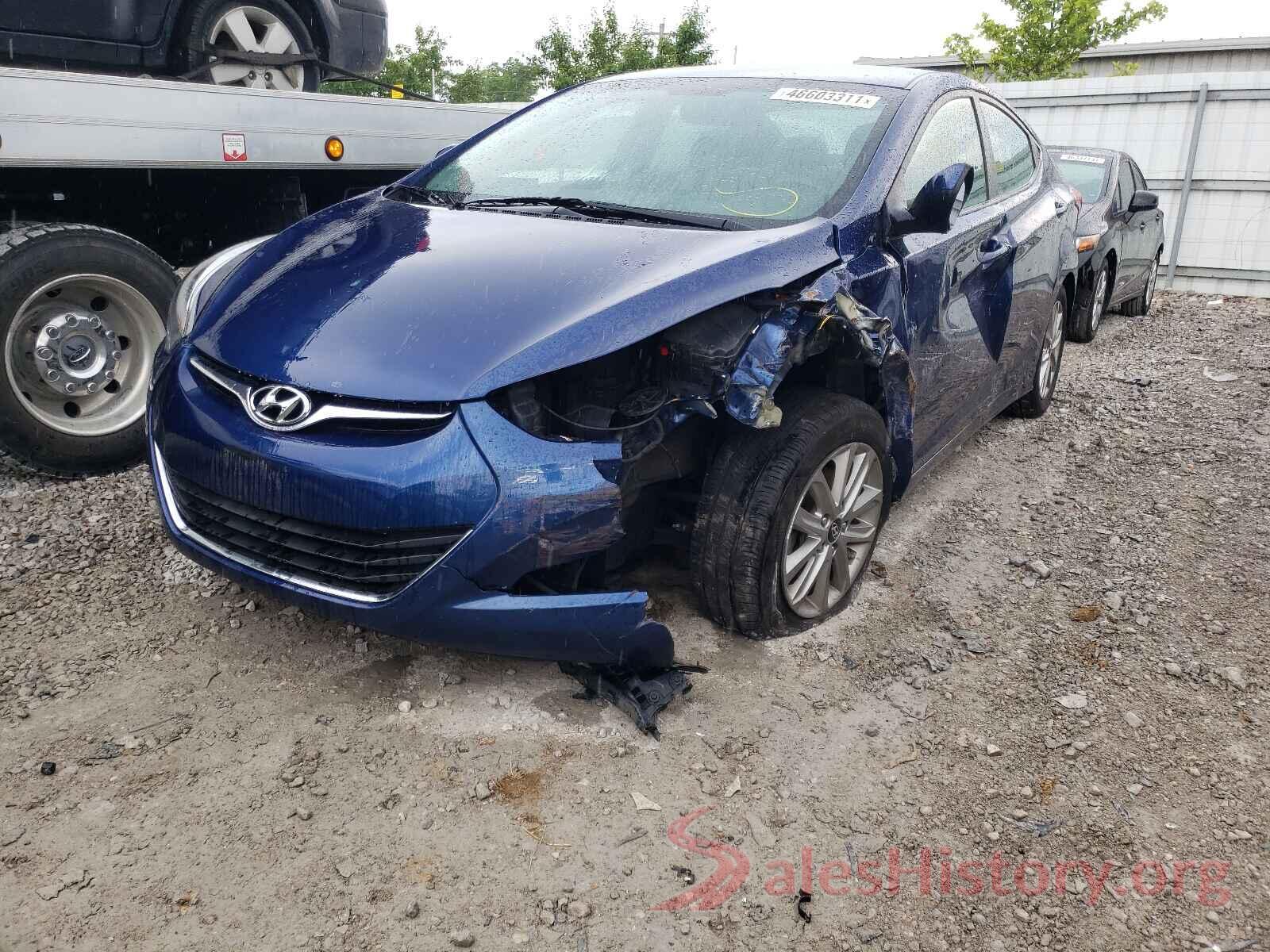 5NPDH4AE4GH672328 2016 HYUNDAI ELANTRA