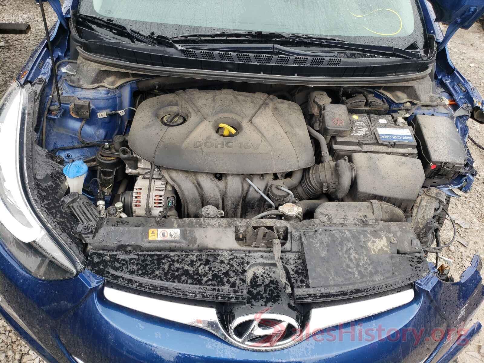 5NPDH4AE4GH672328 2016 HYUNDAI ELANTRA