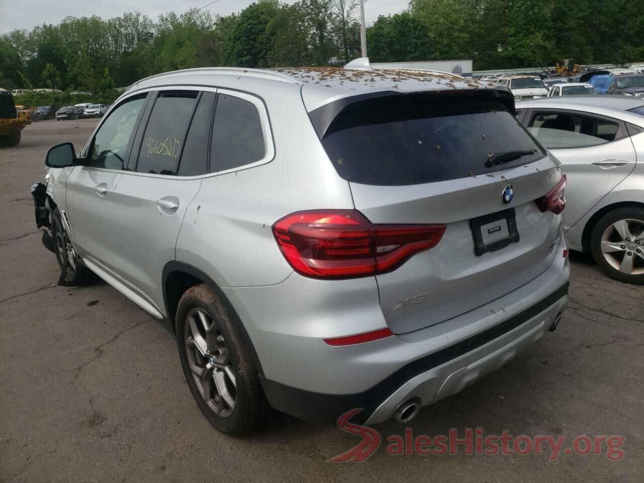 5UXTY5C04M9D96483 2021 BMW X3