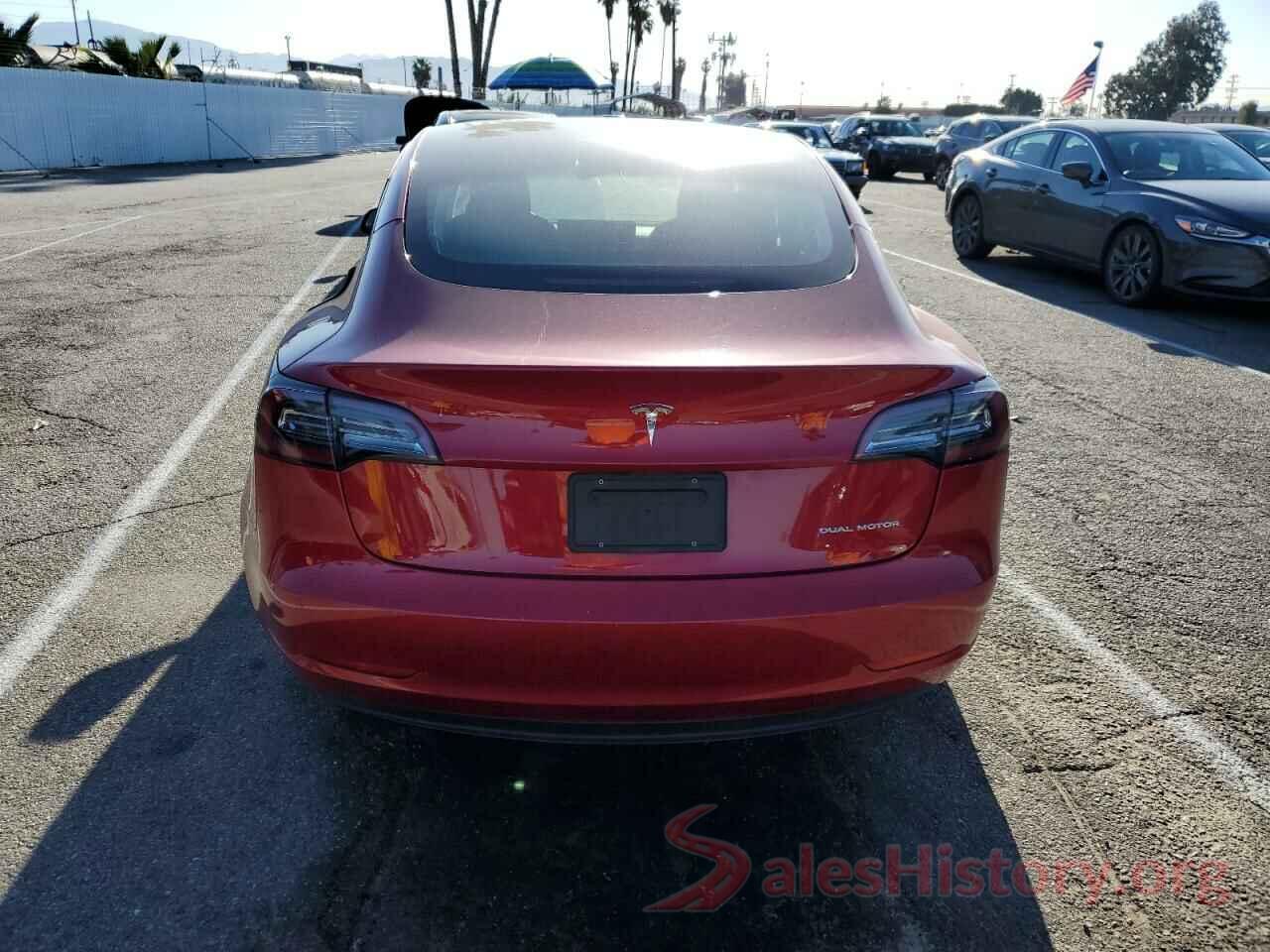 5YJ3E1EBXNF145179 2022 TESLA MODEL 3