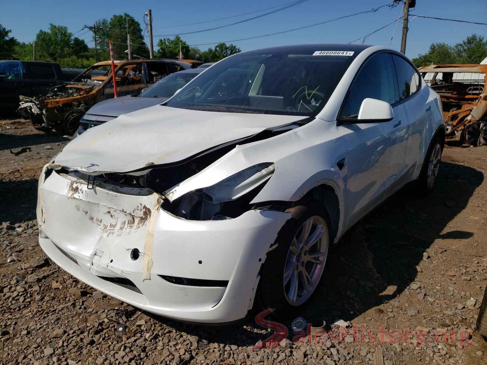 5YJYGDEE2LF043822 2020 TESLA MODEL Y