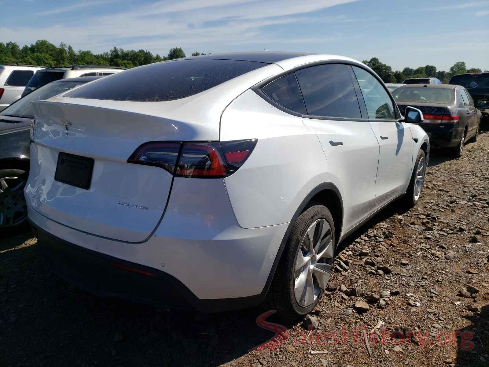 5YJYGDEE2LF043822 2020 TESLA MODEL Y