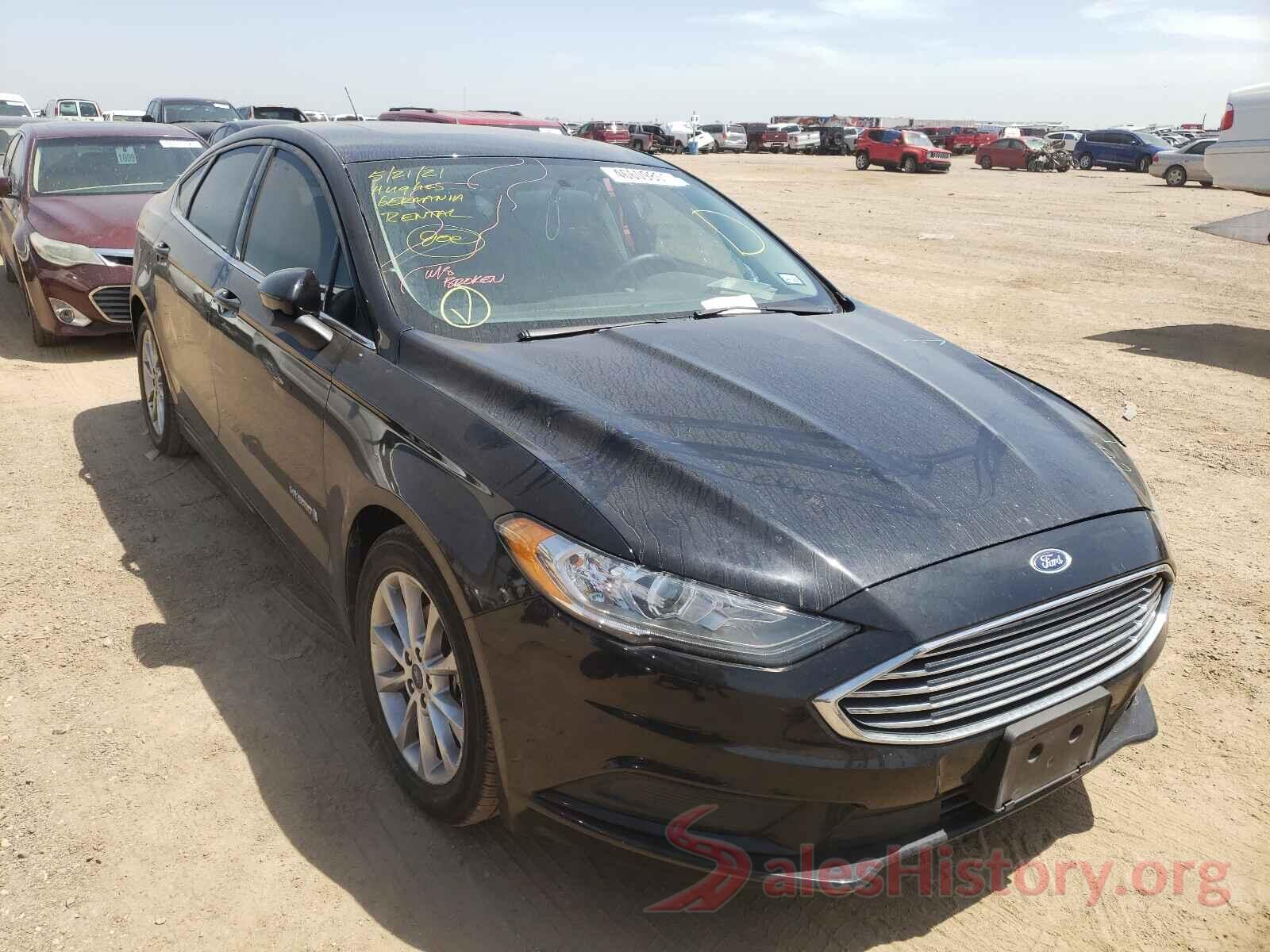 3FA6P0LU8HR374488 2017 FORD FUSION