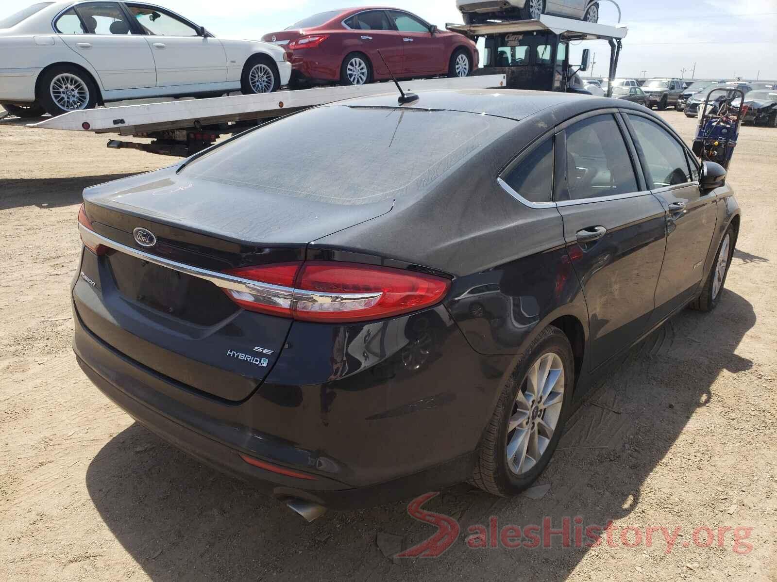 3FA6P0LU8HR374488 2017 FORD FUSION