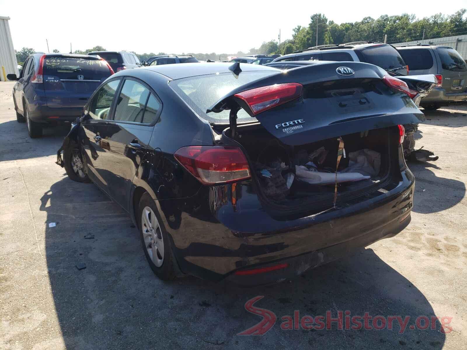 3KPFK4A7XHE121113 2017 KIA FORTE