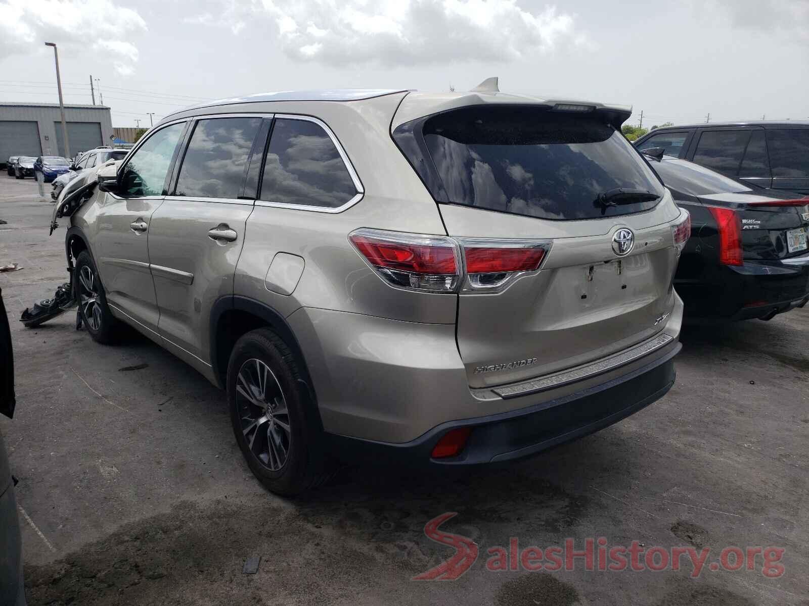 5TDJKRFH9GS237237 2016 TOYOTA HIGHLANDER