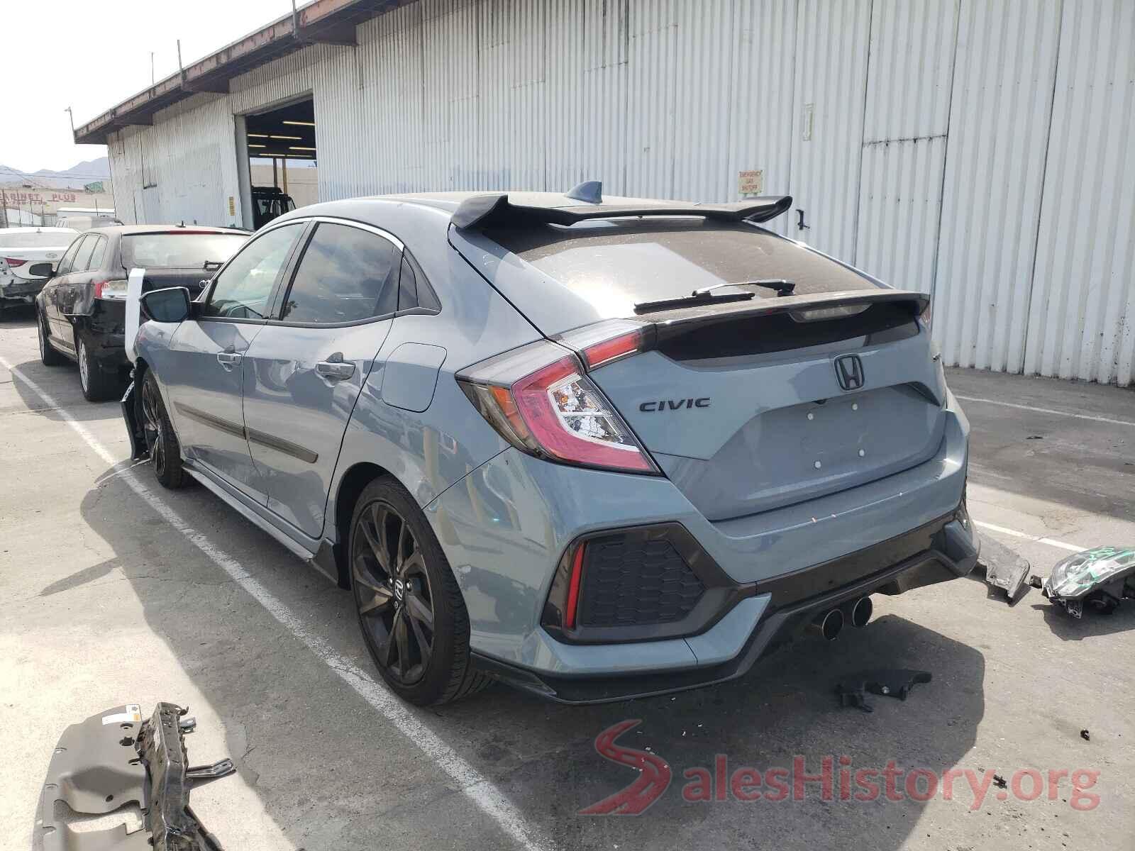 SHHFK7H46JU400442 2018 HONDA CIVIC