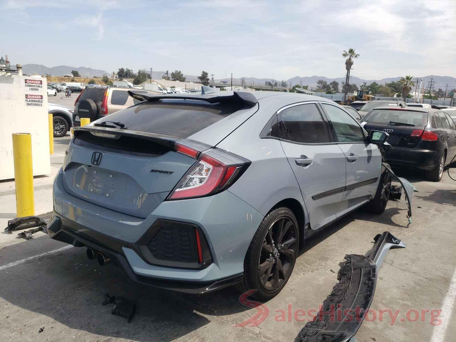 SHHFK7H46JU400442 2018 HONDA CIVIC