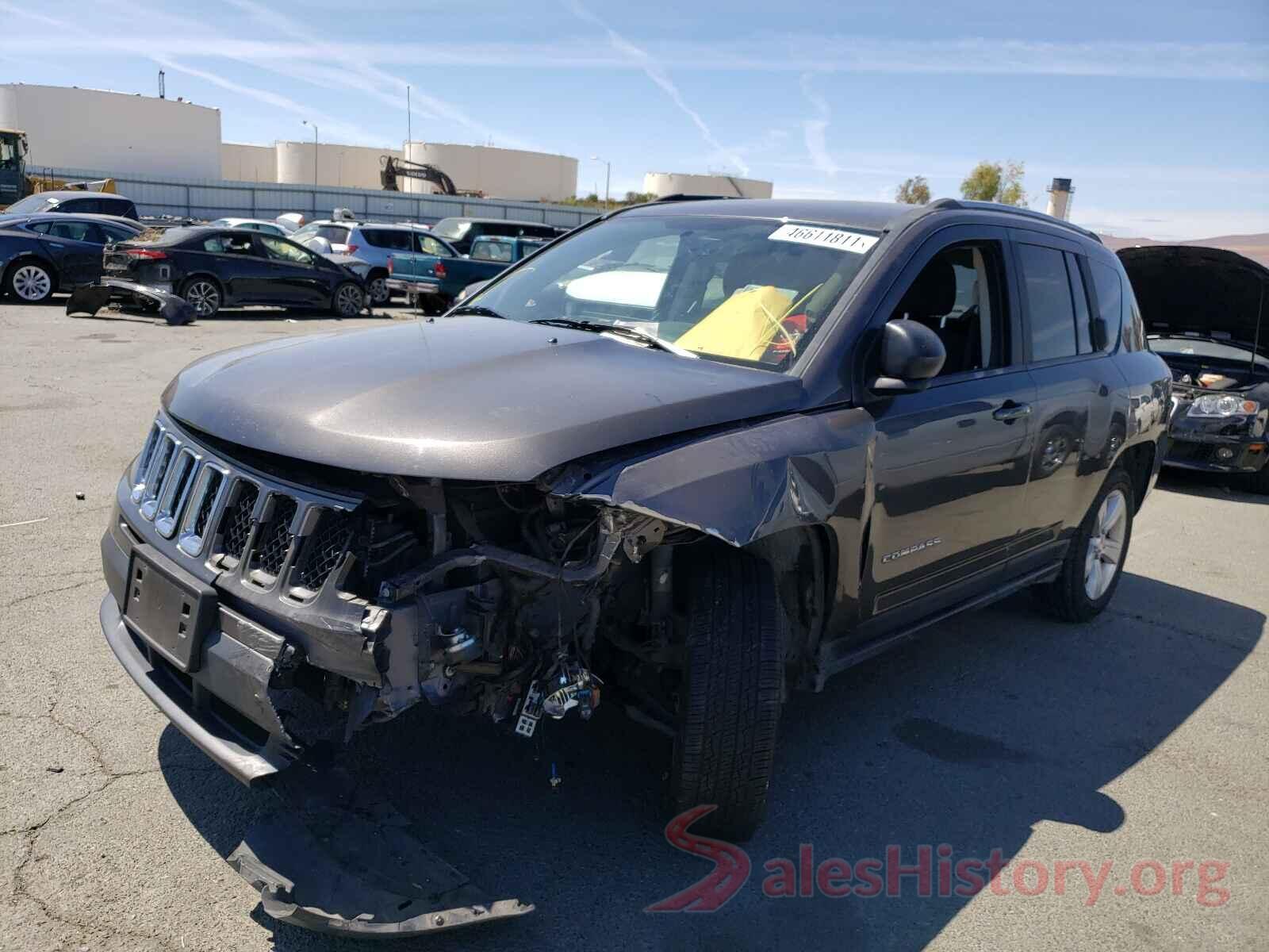 1C4NJDBB8HD142805 2017 JEEP COMPASS