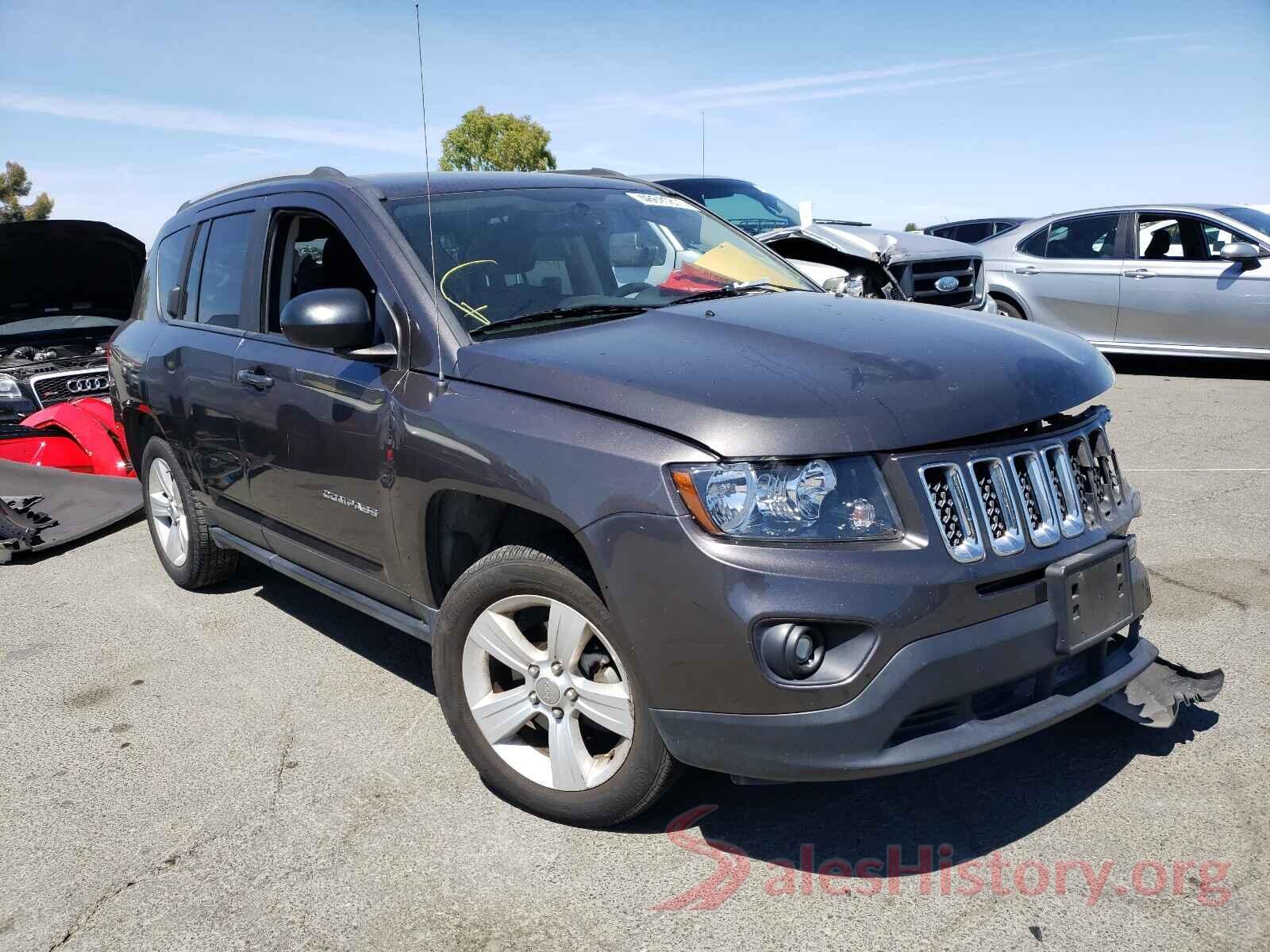 1C4NJDBB8HD142805 2017 JEEP COMPASS