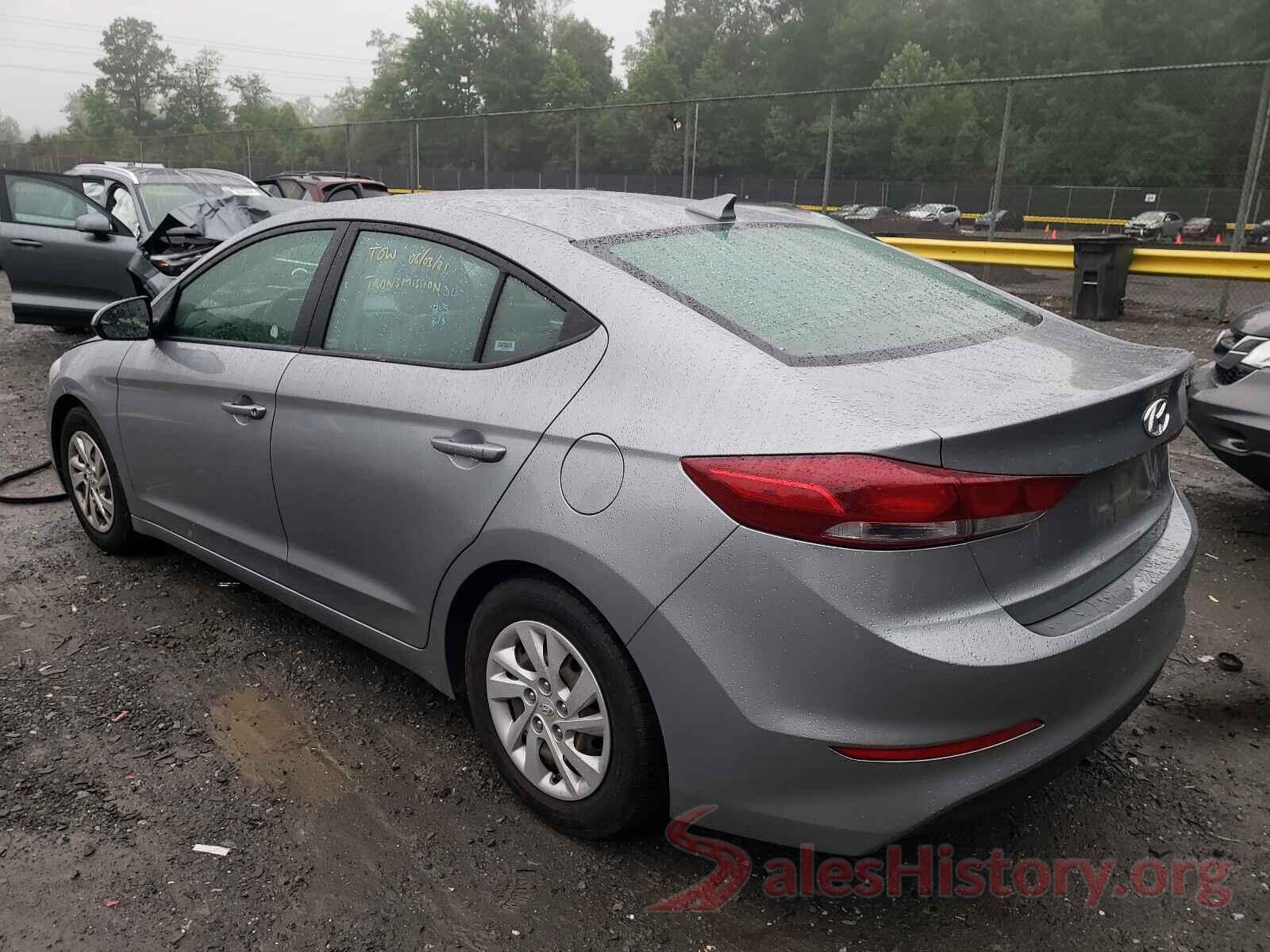 5NPD74LF2HH150615 2017 HYUNDAI ELANTRA