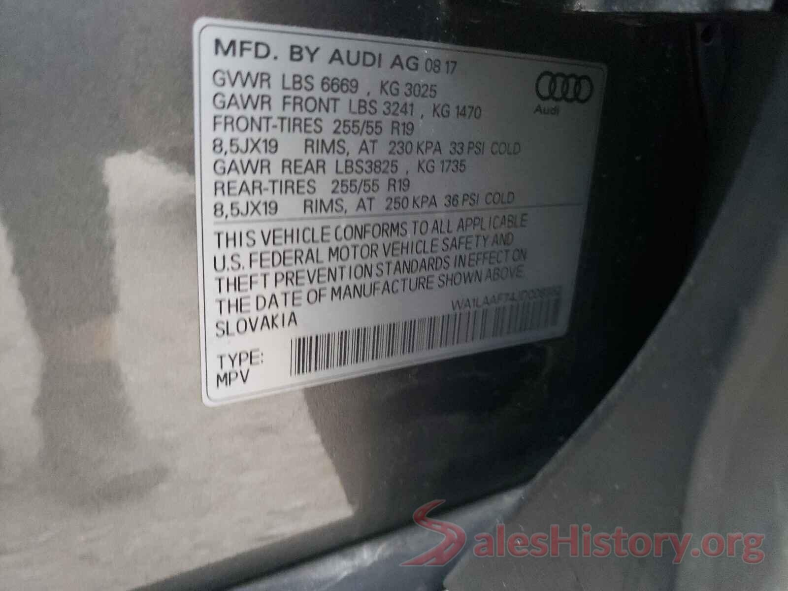 WA1LAAF74JD008952 2018 AUDI Q7