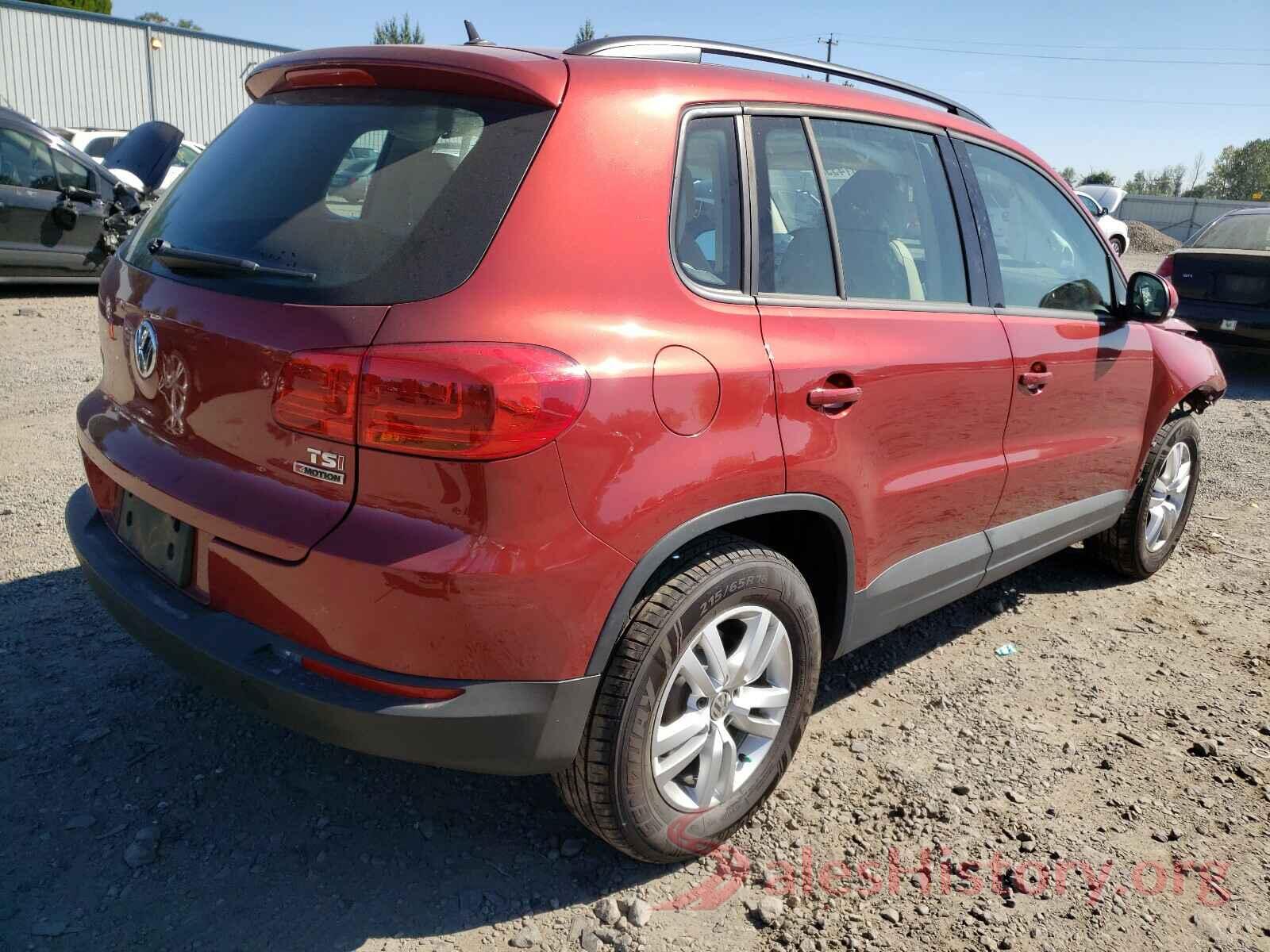 WVGBV7AXXGW054892 2016 VOLKSWAGEN TIGUAN