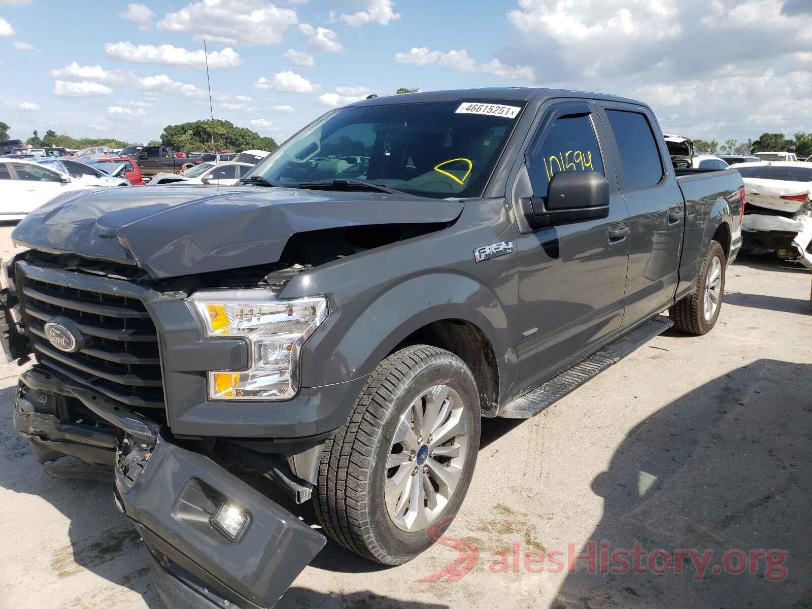 1FTEW1CP2HFB30535 2017 FORD F150