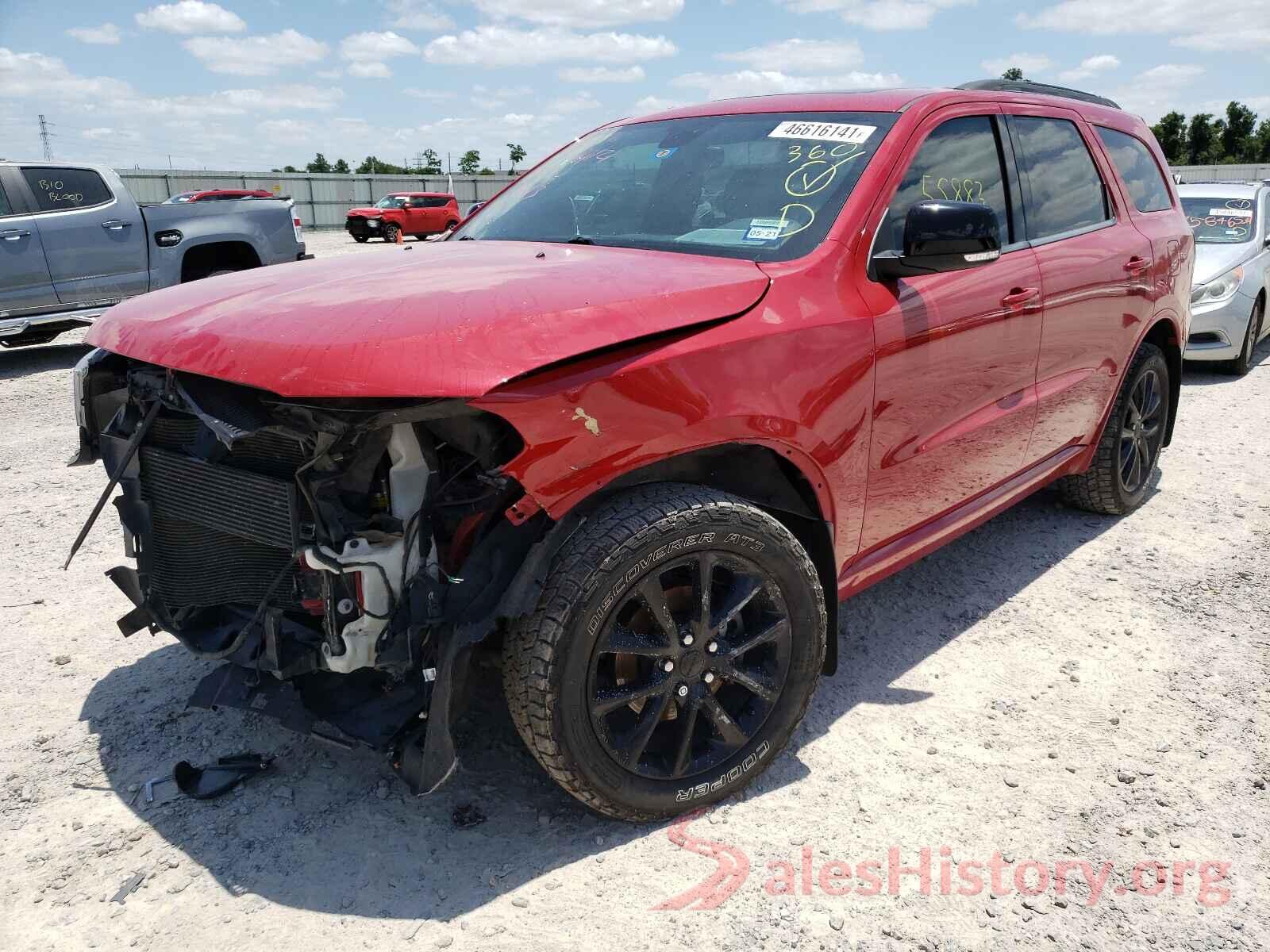 1C4RDJDGXHC677432 2017 DODGE DURANGO