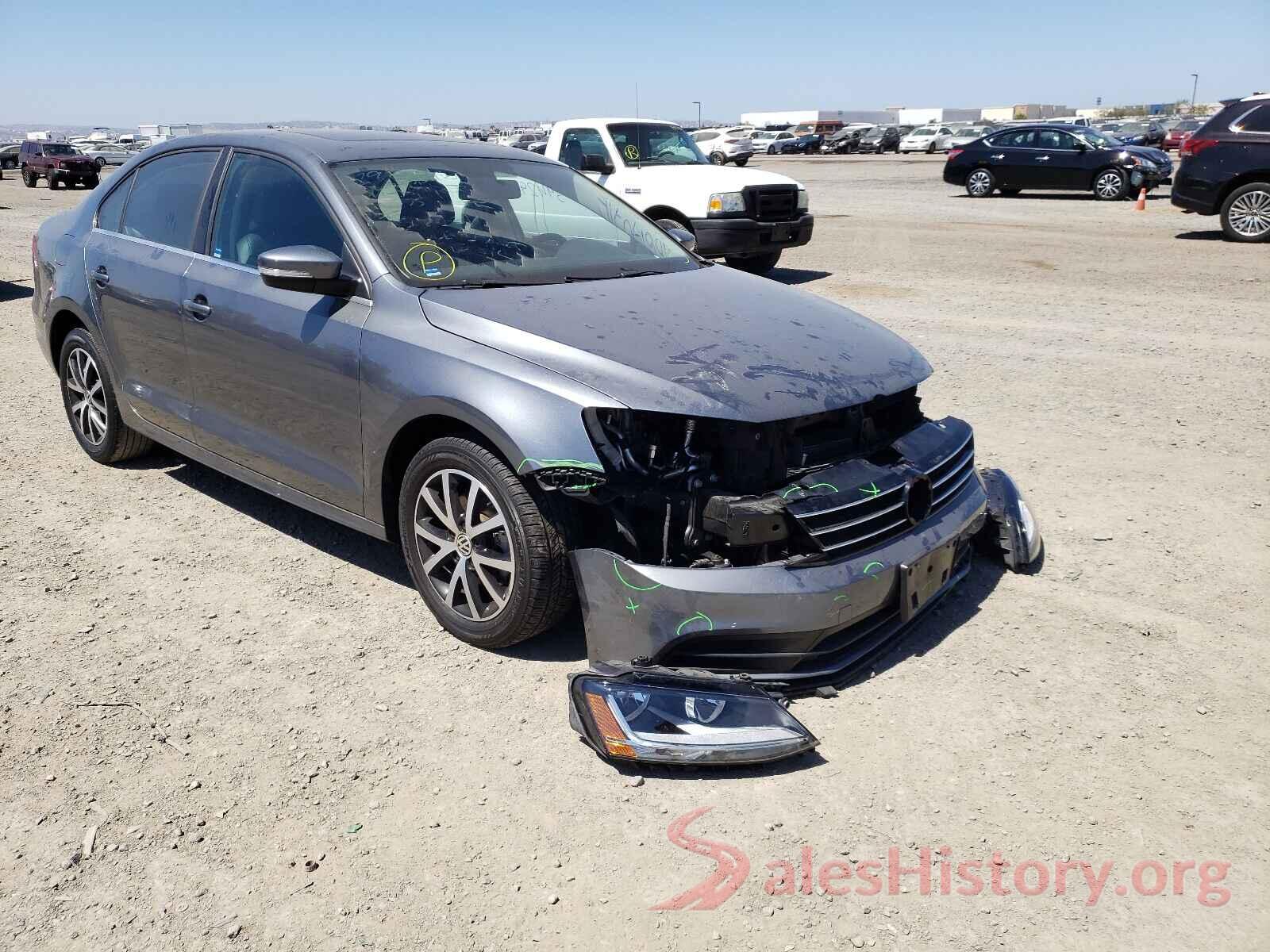 3VWDB7AJ0HM355848 2017 VOLKSWAGEN JETTA