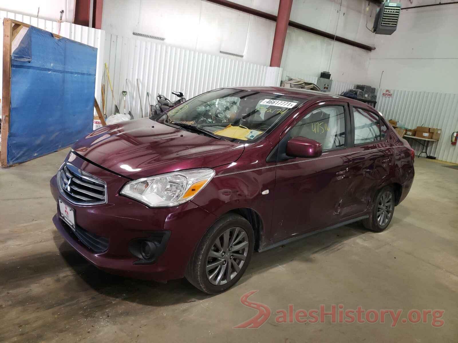 ML32F3FJ6KHF02174 2019 MITSUBISHI MIRAGE