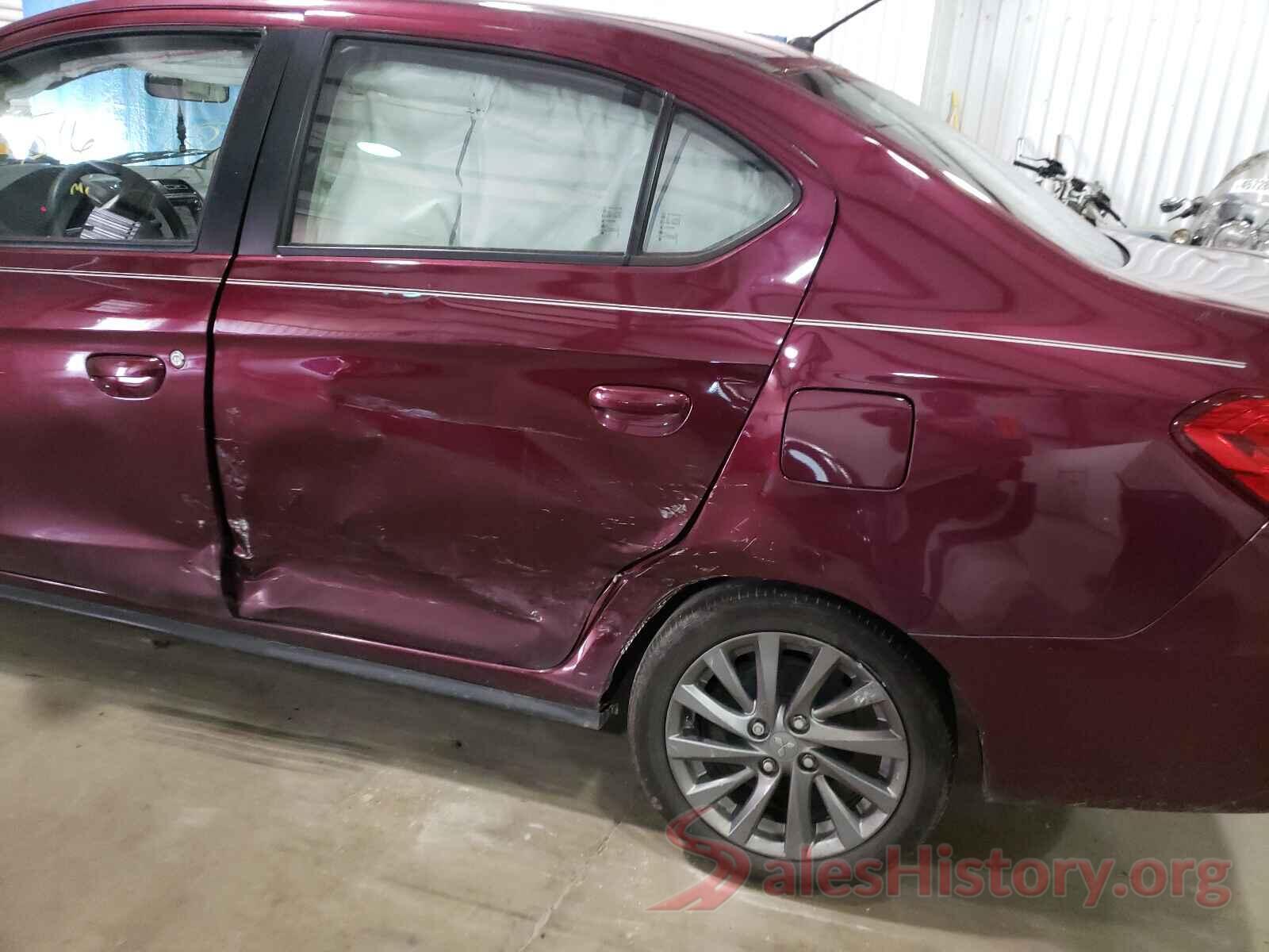 ML32F3FJ6KHF02174 2019 MITSUBISHI MIRAGE