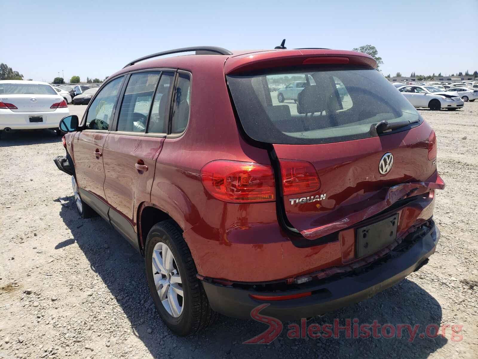 WVGAV7AX8GW057446 2016 VOLKSWAGEN TIGUAN