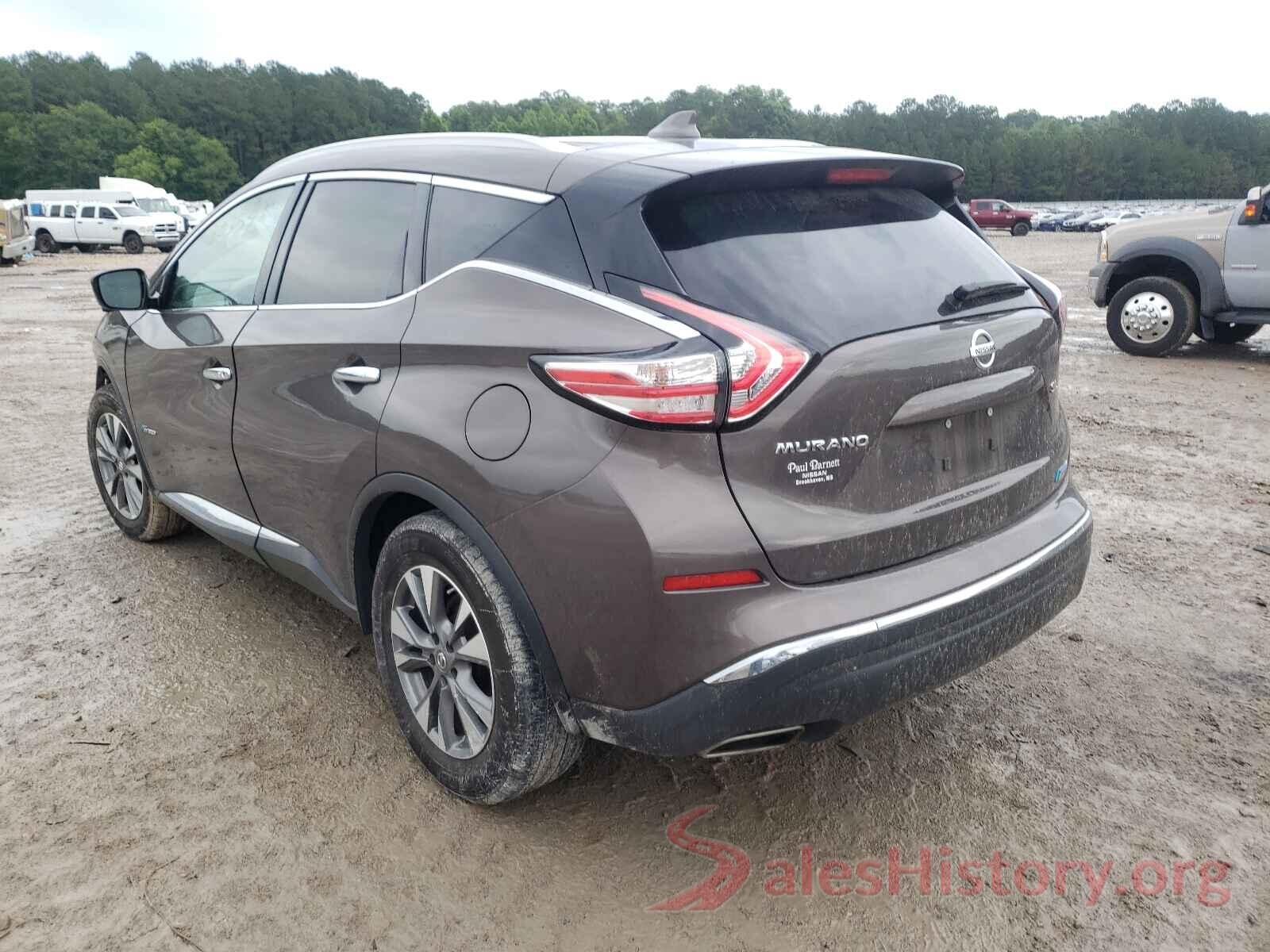 5N1CZ2MG8GN151070 2016 NISSAN MURANO