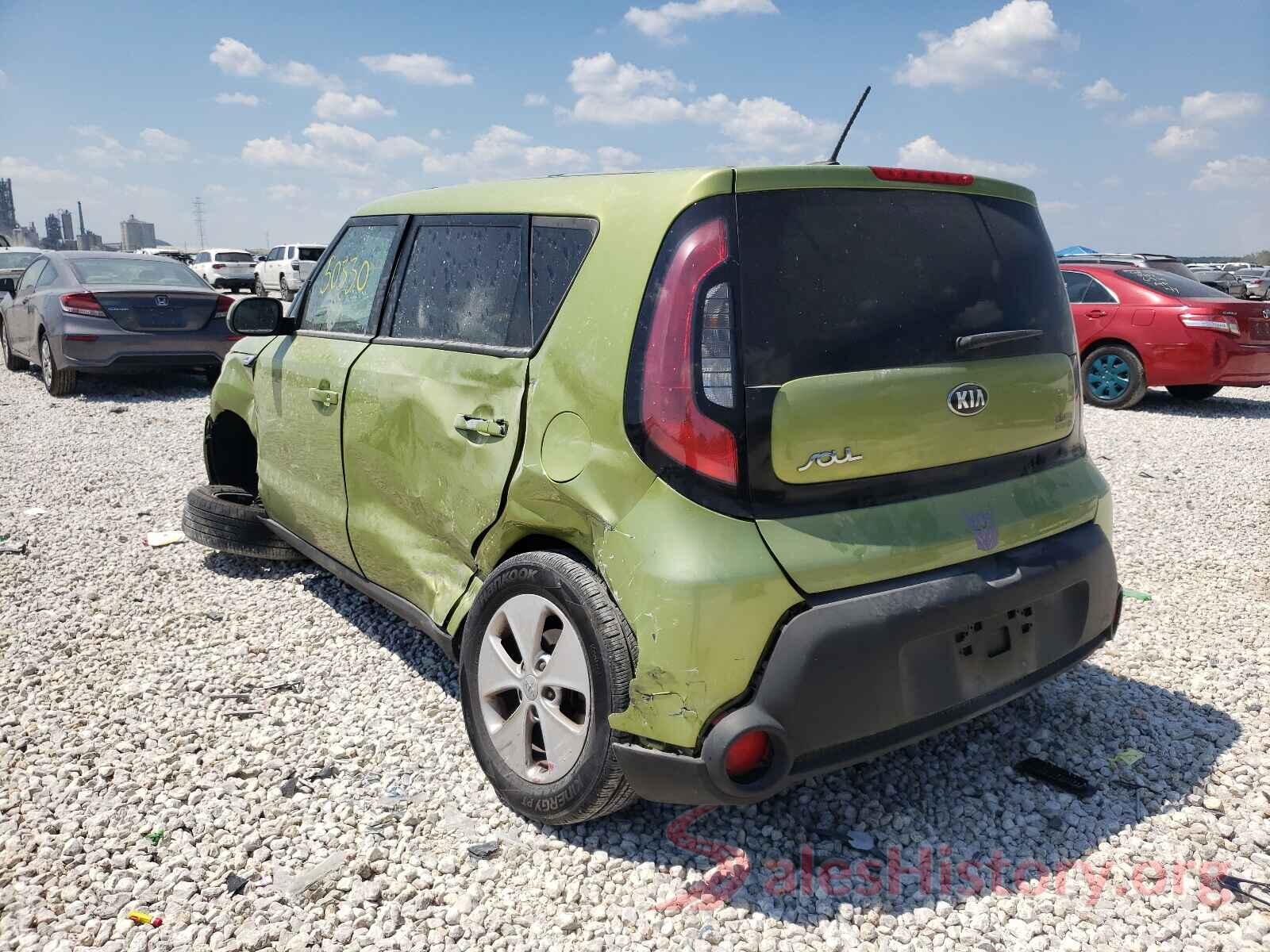 KNDJN2A25G7840598 2016 KIA SOUL