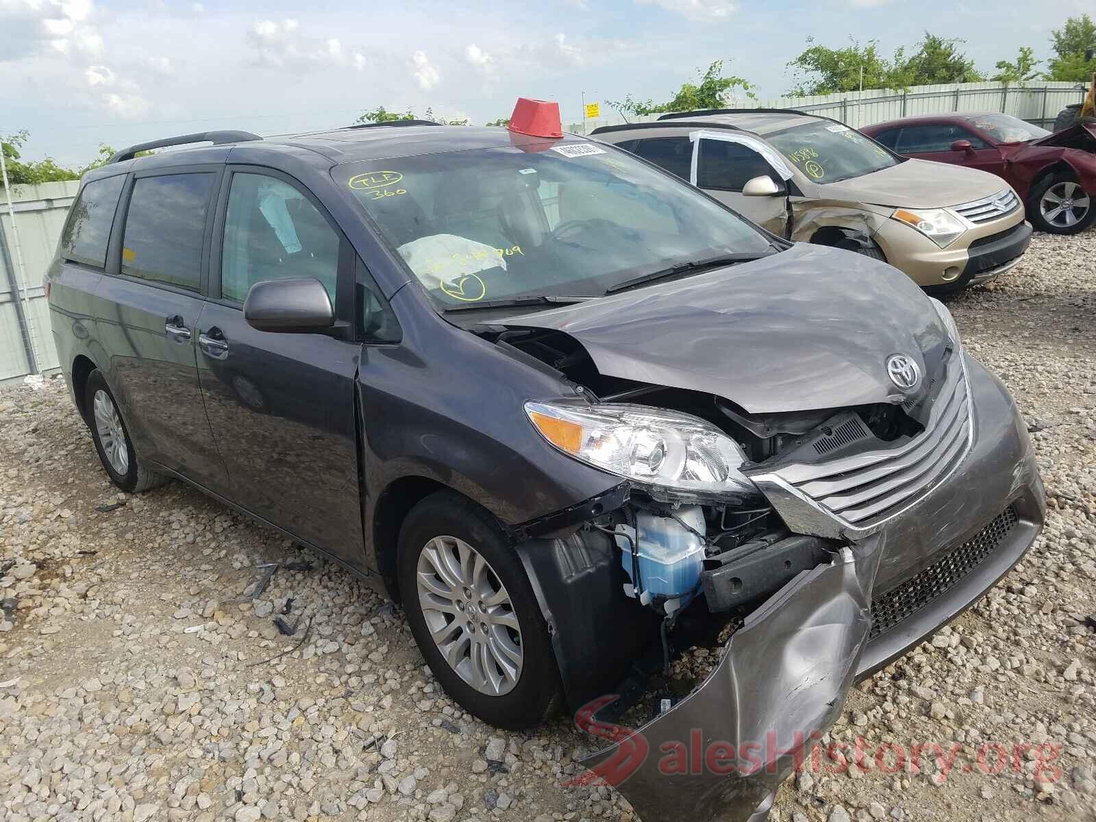 5TDYZ3DC5HS849709 2017 TOYOTA SIENNA